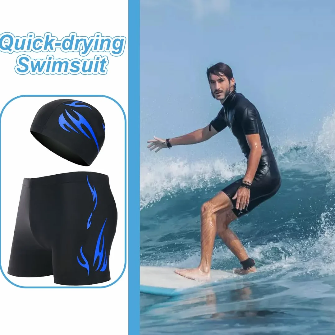 Traje de baño para Hombre con Capucha superelástico Playa Natación Buceo XL