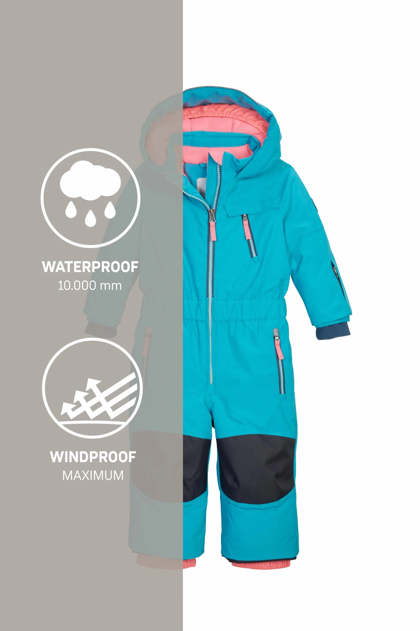 Killtec Fisw 46 Mns Onpc Mono de esquí con capucha Unisex bebé