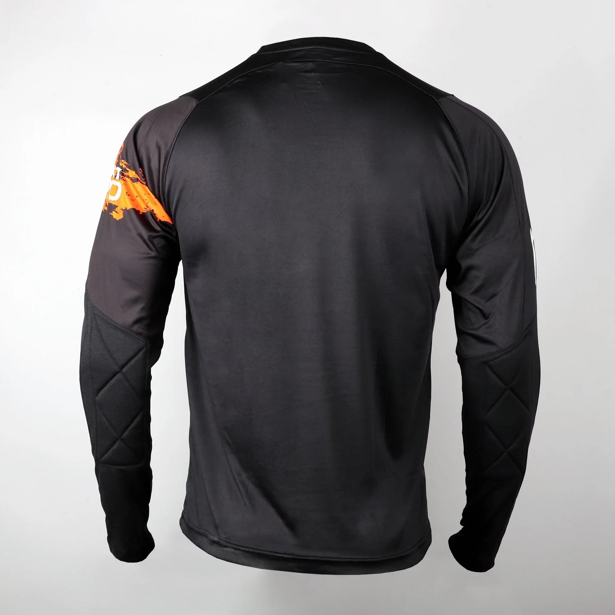 HO Soccer Jersey Adikt Pro Orange Blast Camiseta Portero Manga Larga Acolchado Naranja Negro 14XS