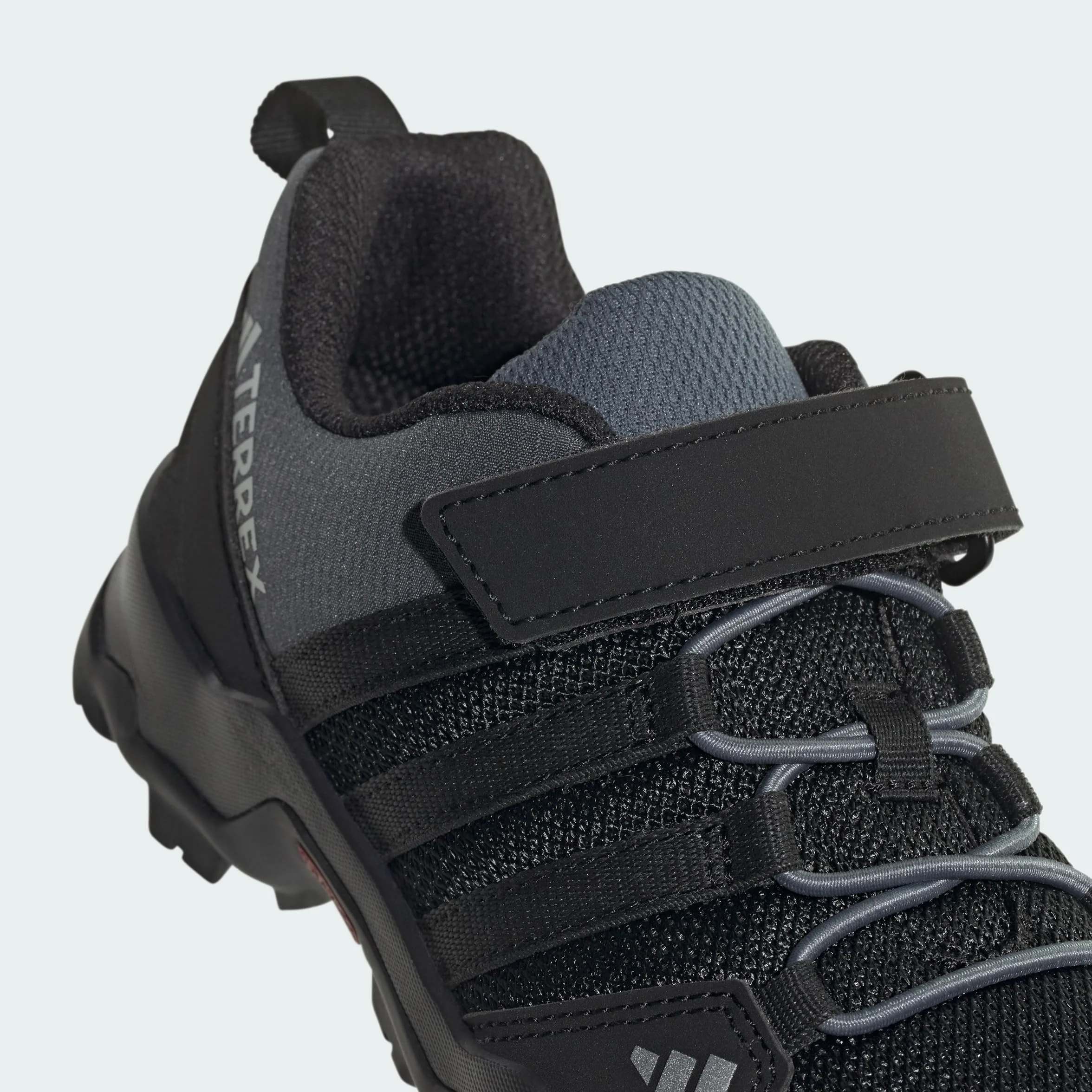 adidas Terrex Ax2r Hook-and-Loop Hiking Shoes for Kids