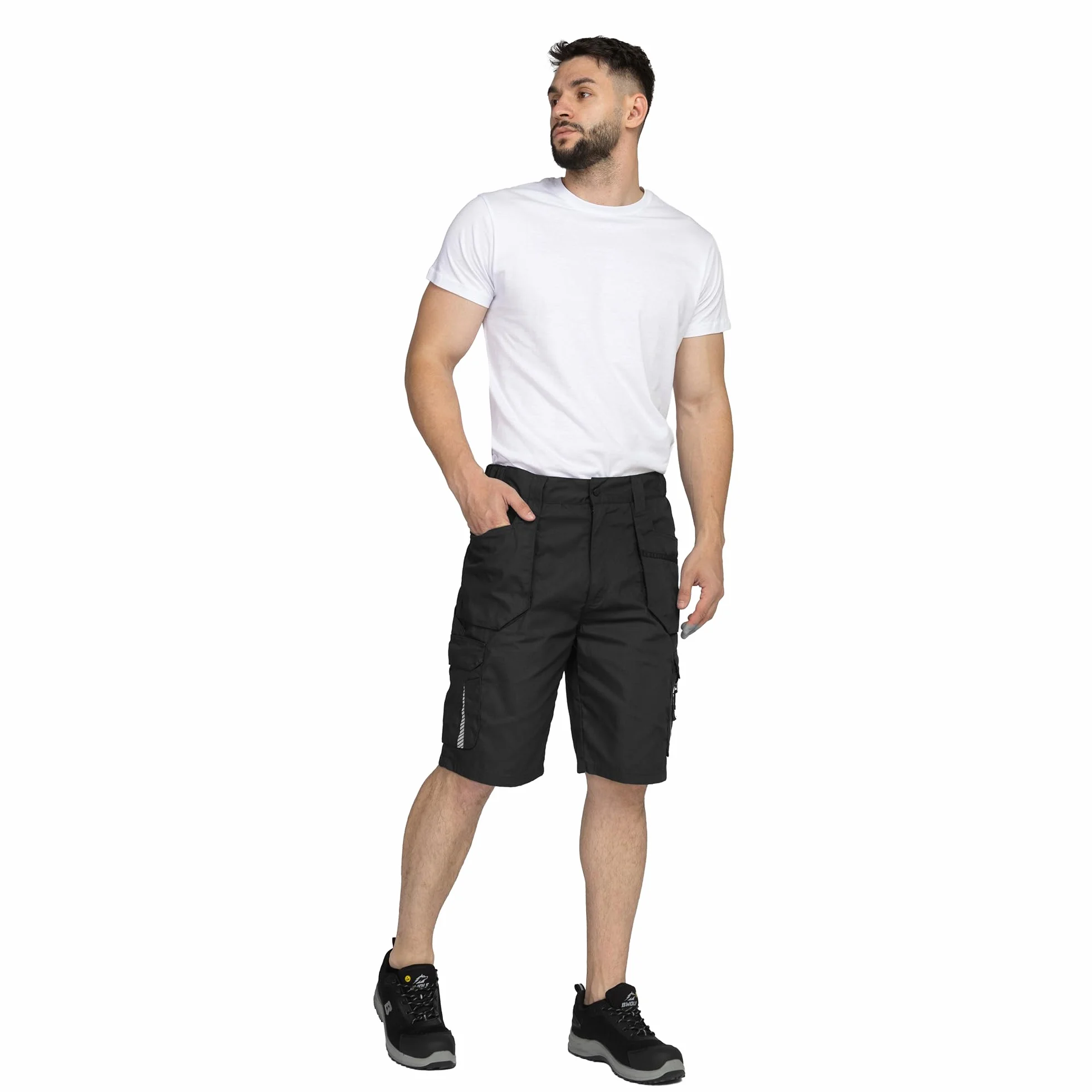 BWOLF Pantalones de trabajo Ripstop hombre con muchos bolsillos