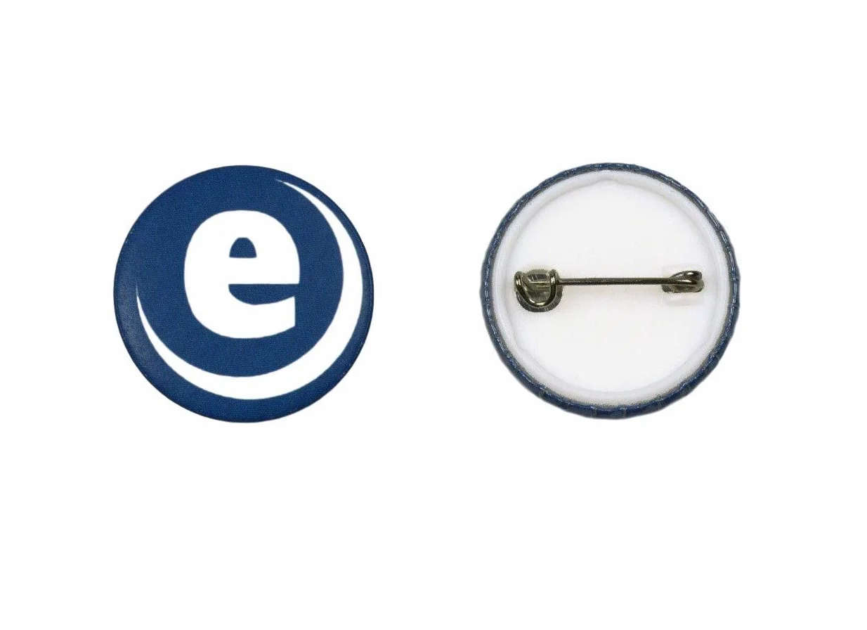 Componentes para 250 insignias de seguridad de la marca Enterprise Products 25 mm