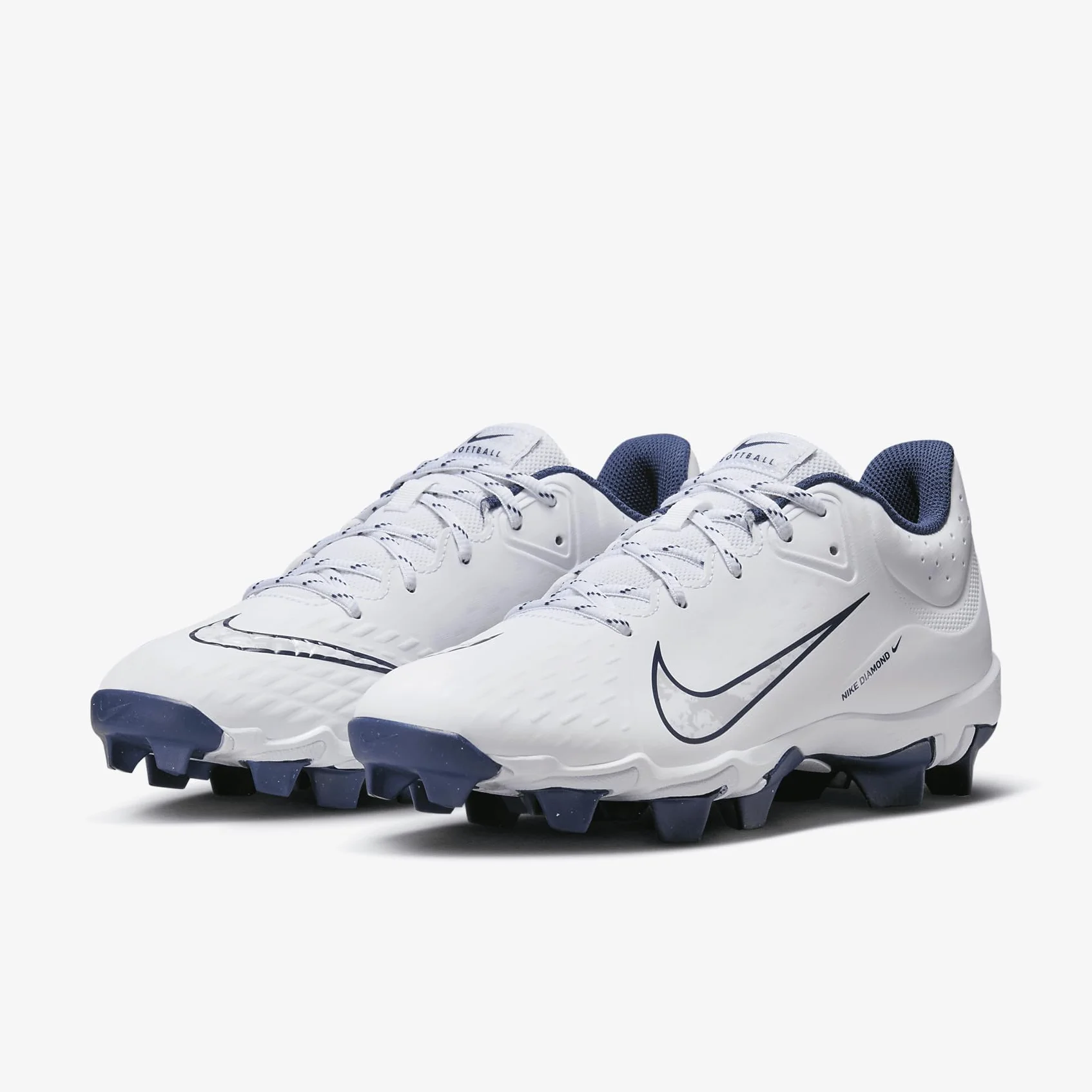Nike Hyperdiamond 4 Keystone Buty do softball damskie FZ0920-103 biały platyna czysty granatowy