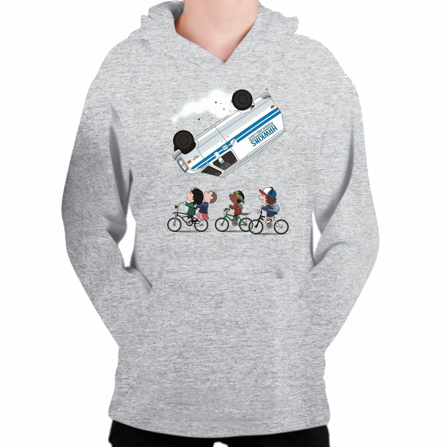 Sudadera Eleven D&D Friends Don't Lie NIÑOS NIÑAS Fan Tee