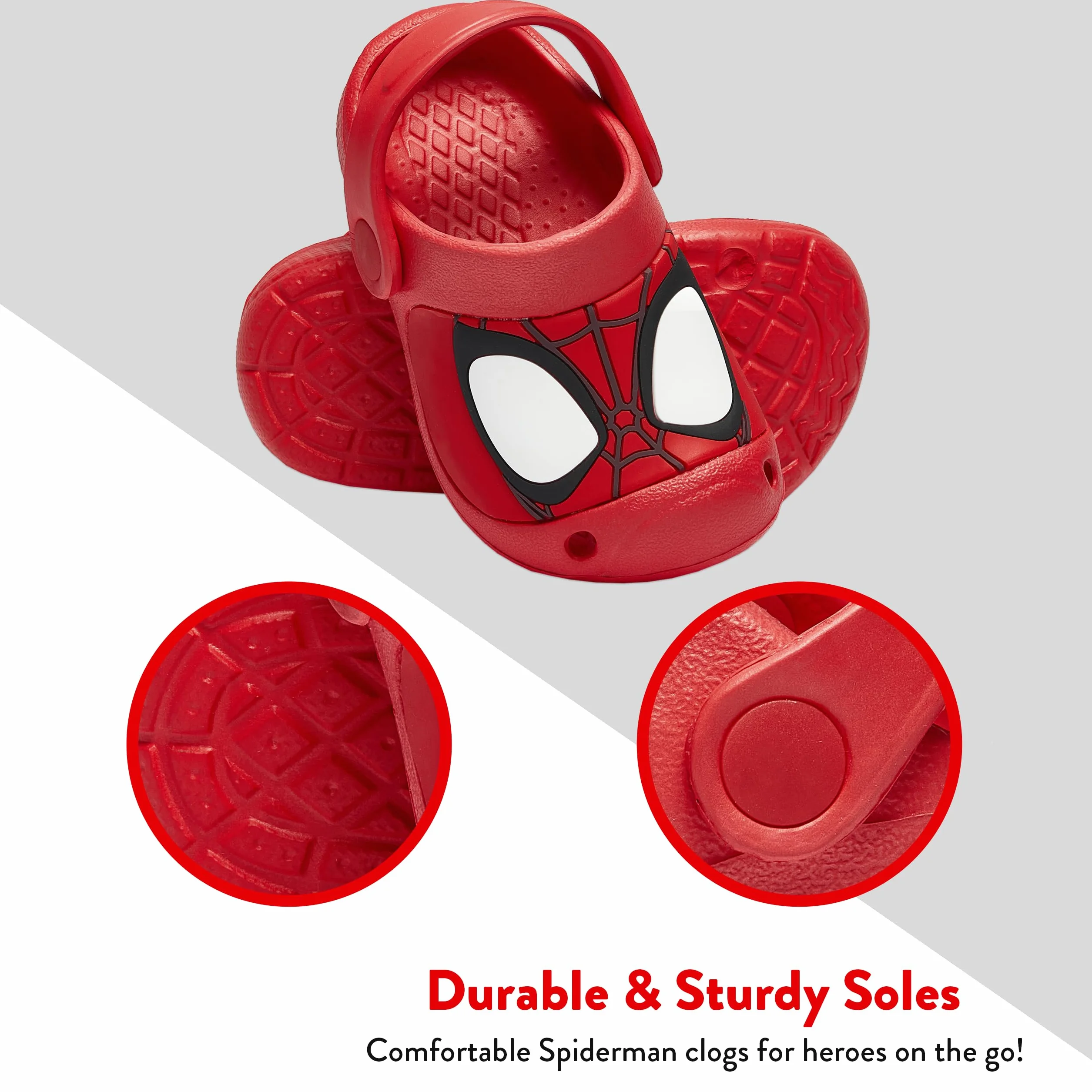 Marvel Spiderman Chanclas Niño Piscina Zuecos Spidey and His Amazing Friends