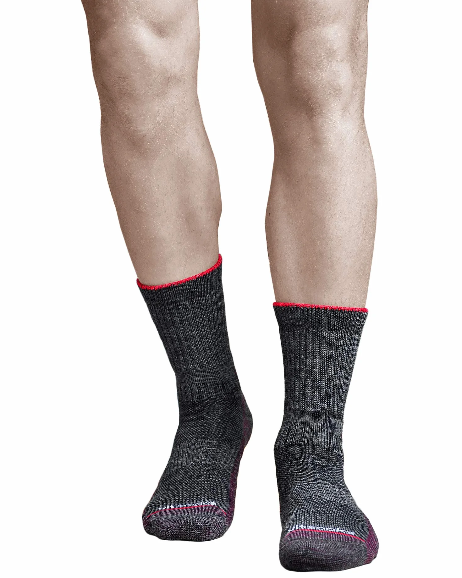 Calcetines Senderismo Lana Merino Antiampollas Hombre Trekking Invierno