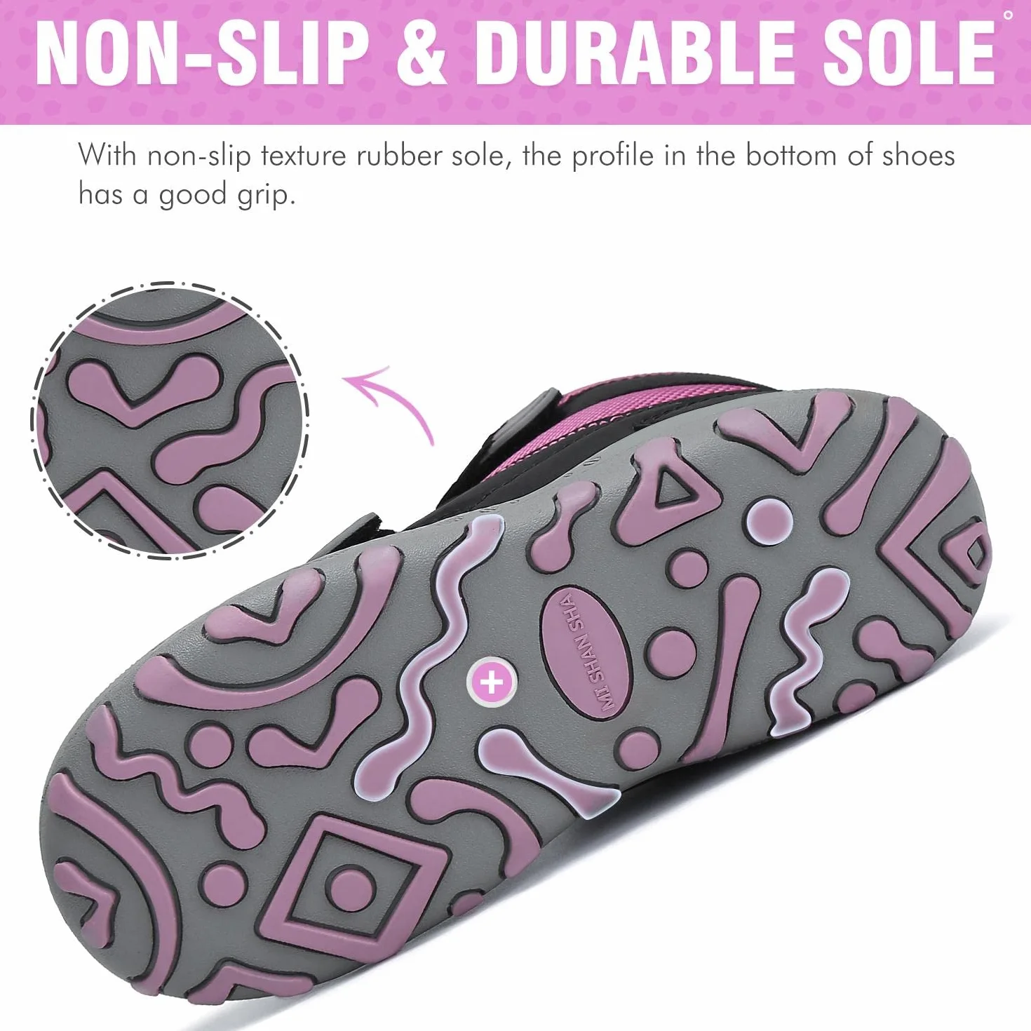 Mishansha Botas de Senderismo Niño Niña Antideslizante Ligero Zapatillas de Montaña 37 EU