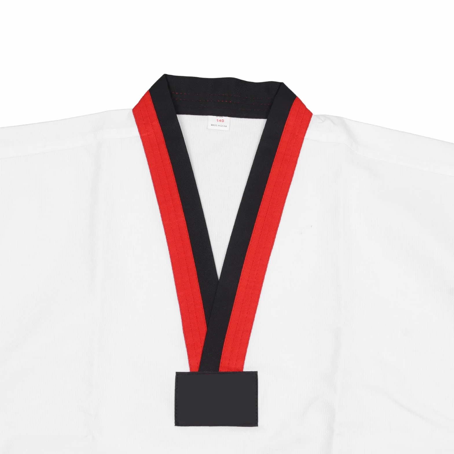 Cómodo Uniforme Taekwondo Niños Cinturón Traje Ligero Entrenamiento Conjunto Gi Deportivo Artes Marciales Altura 136-146cm