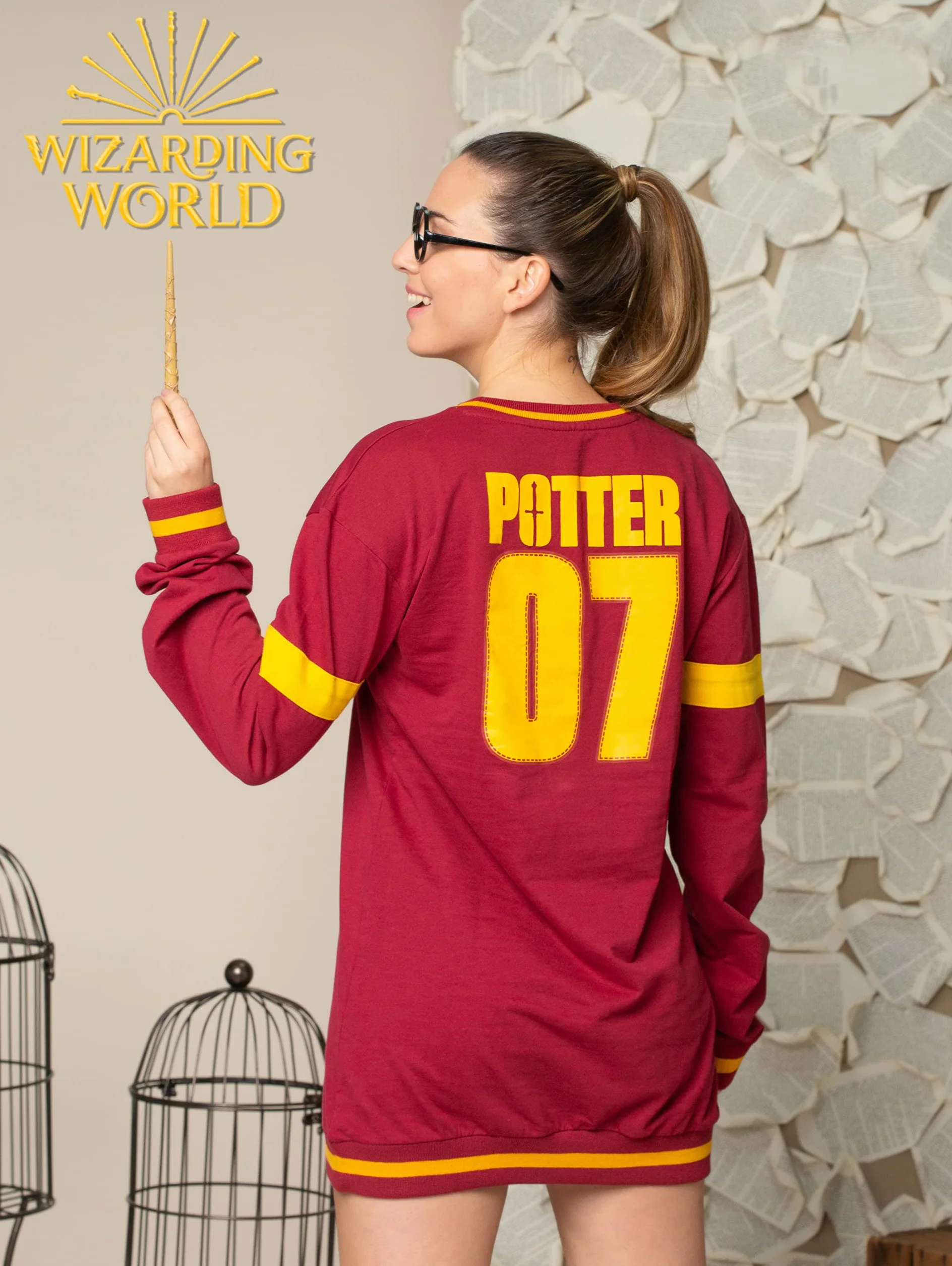 Sudadera Harry Potter Niña Gryffindor Ropa Hogwarts Tallas 9-16 Años