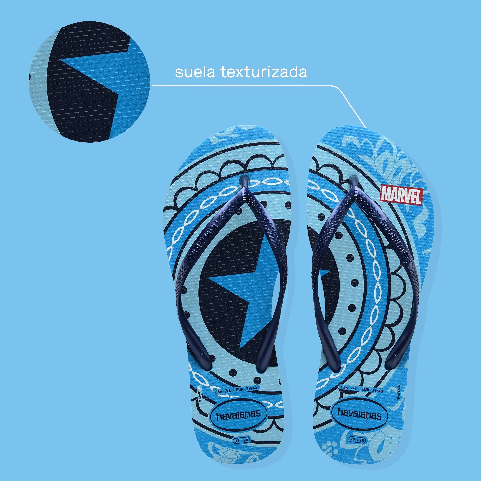 Havaianas Slim Marvel Mini Me Chanclas Niñas
