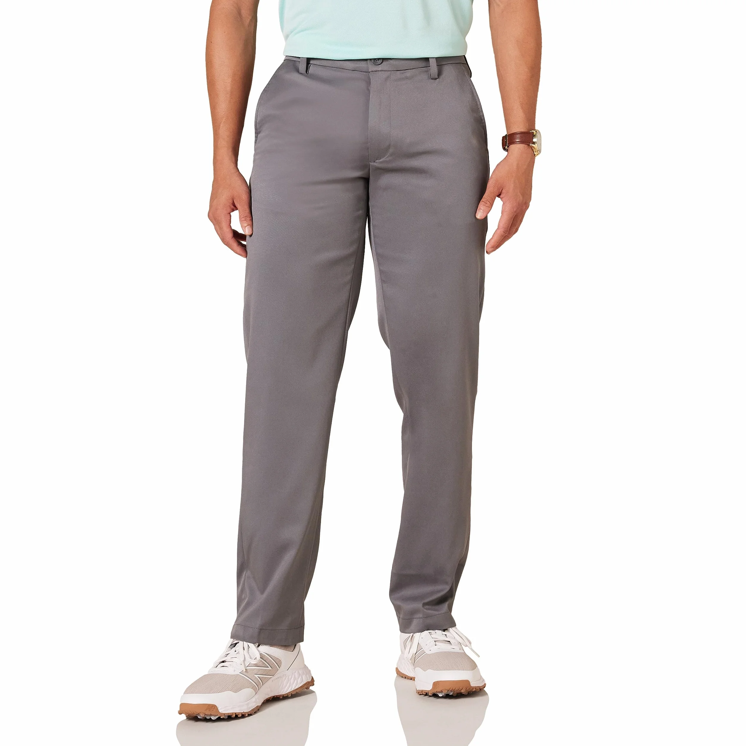 Amazon Essentials Pantalones de Golf Elásticos Corte Recto Hombre