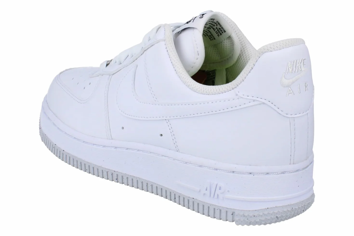 Nike Air Force 1 '07 Next Nature Mujer White/White-Black-Metallic Silver EU 40.5