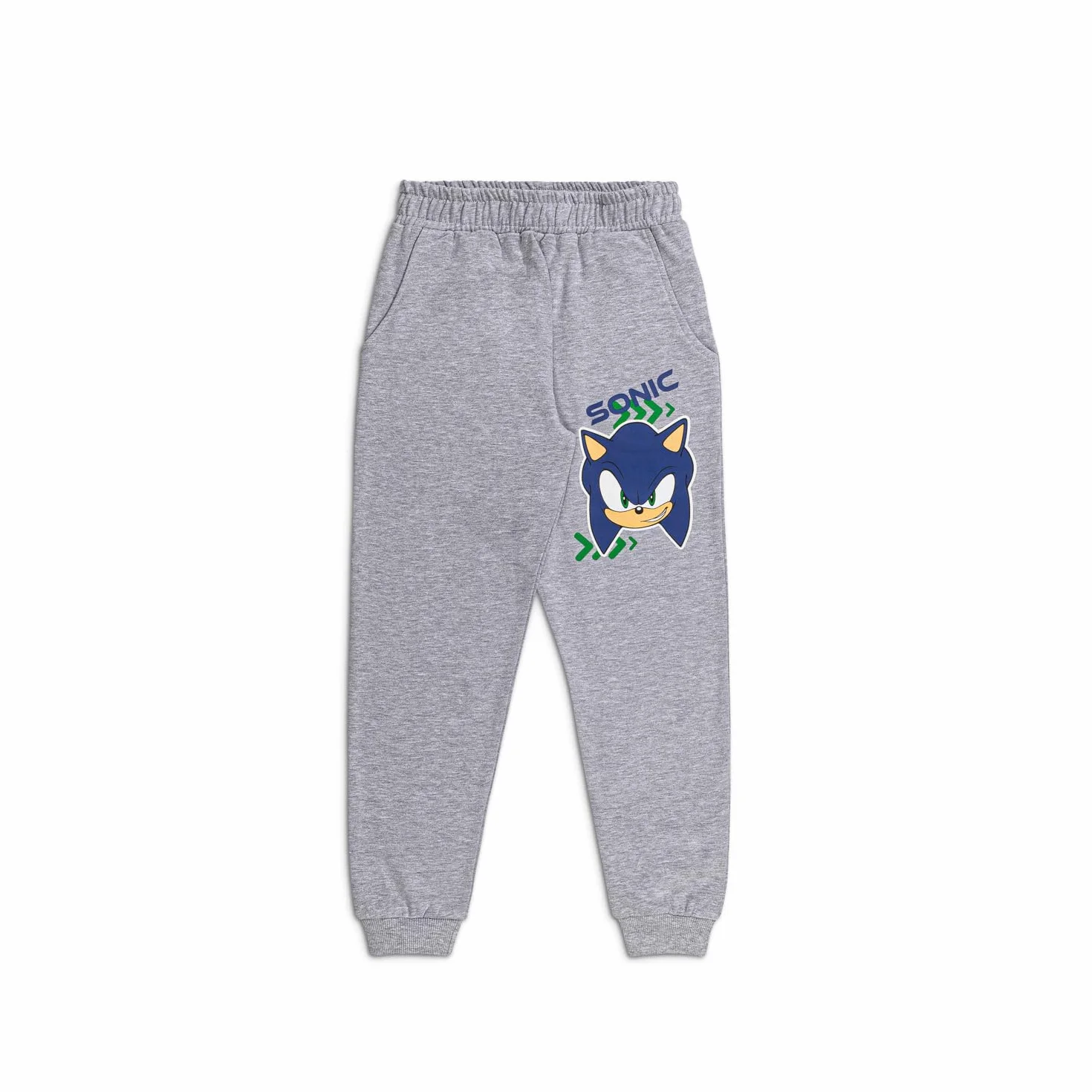 SONIC THE HEDGEHOG Paquete de 2 pantalones de chándal para niños deportivos