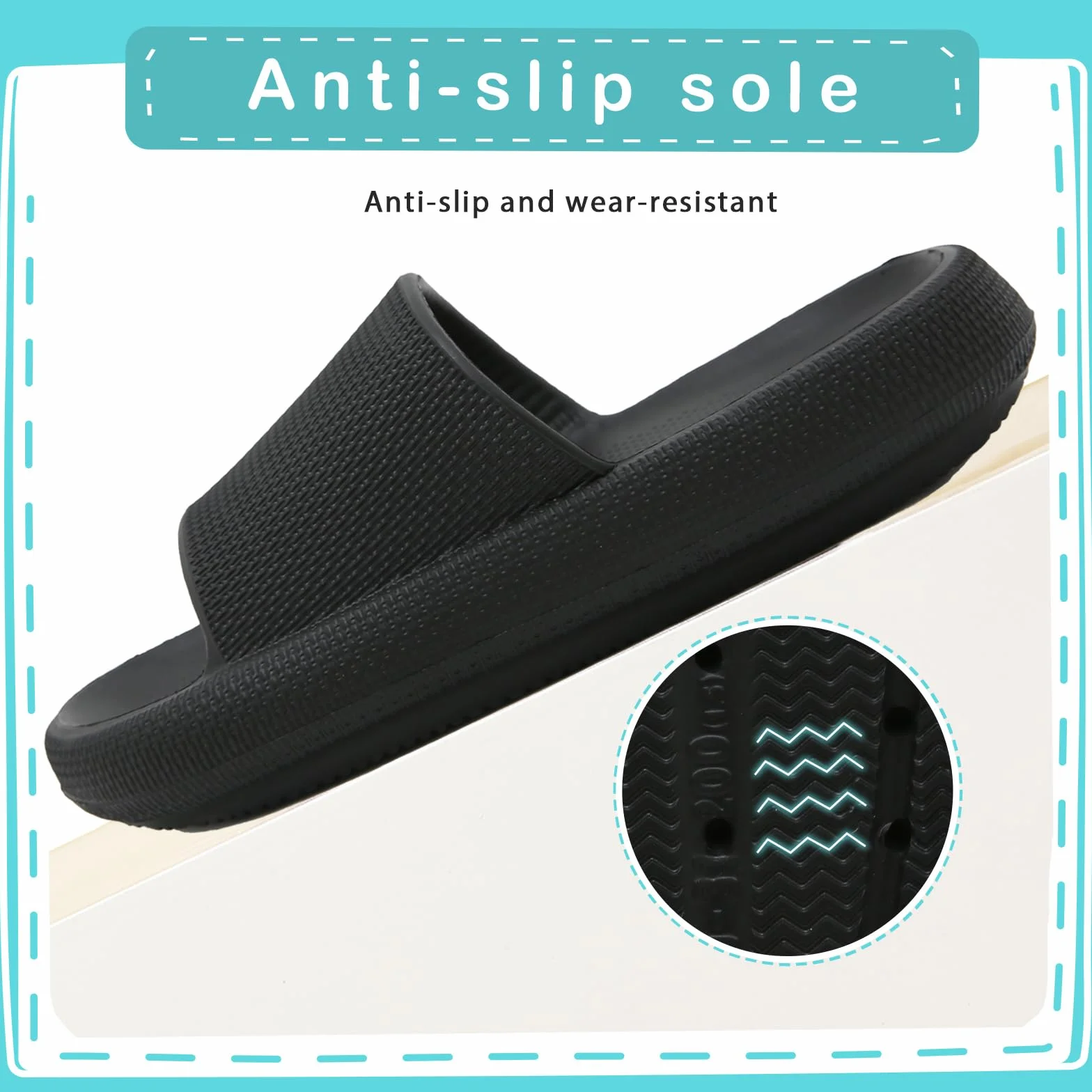 Zapatillas de Piscina para Niños, Chanclas Antideslizantes de Baño