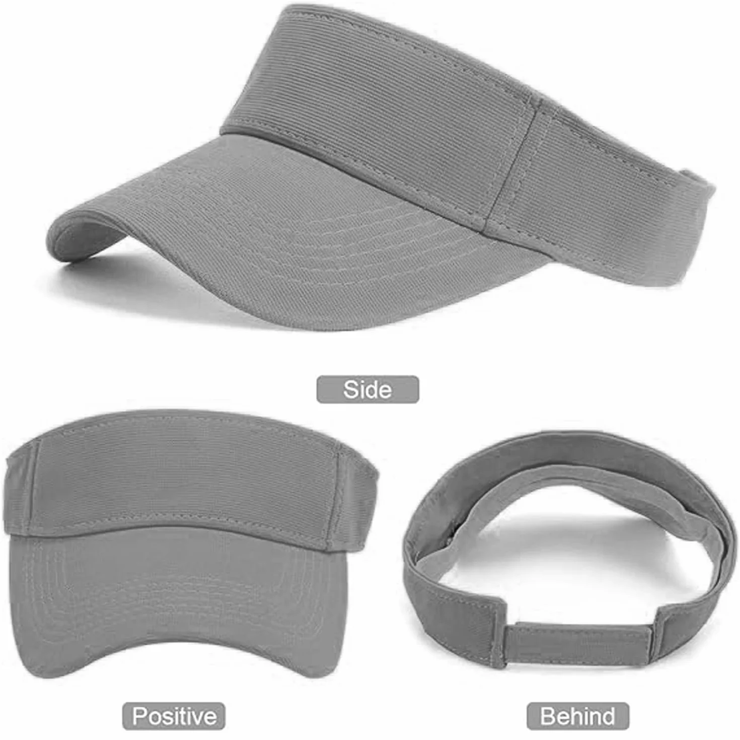 Gorra con visera UPF 50 protección UV para niños niñas 4-10 años verano transpirable