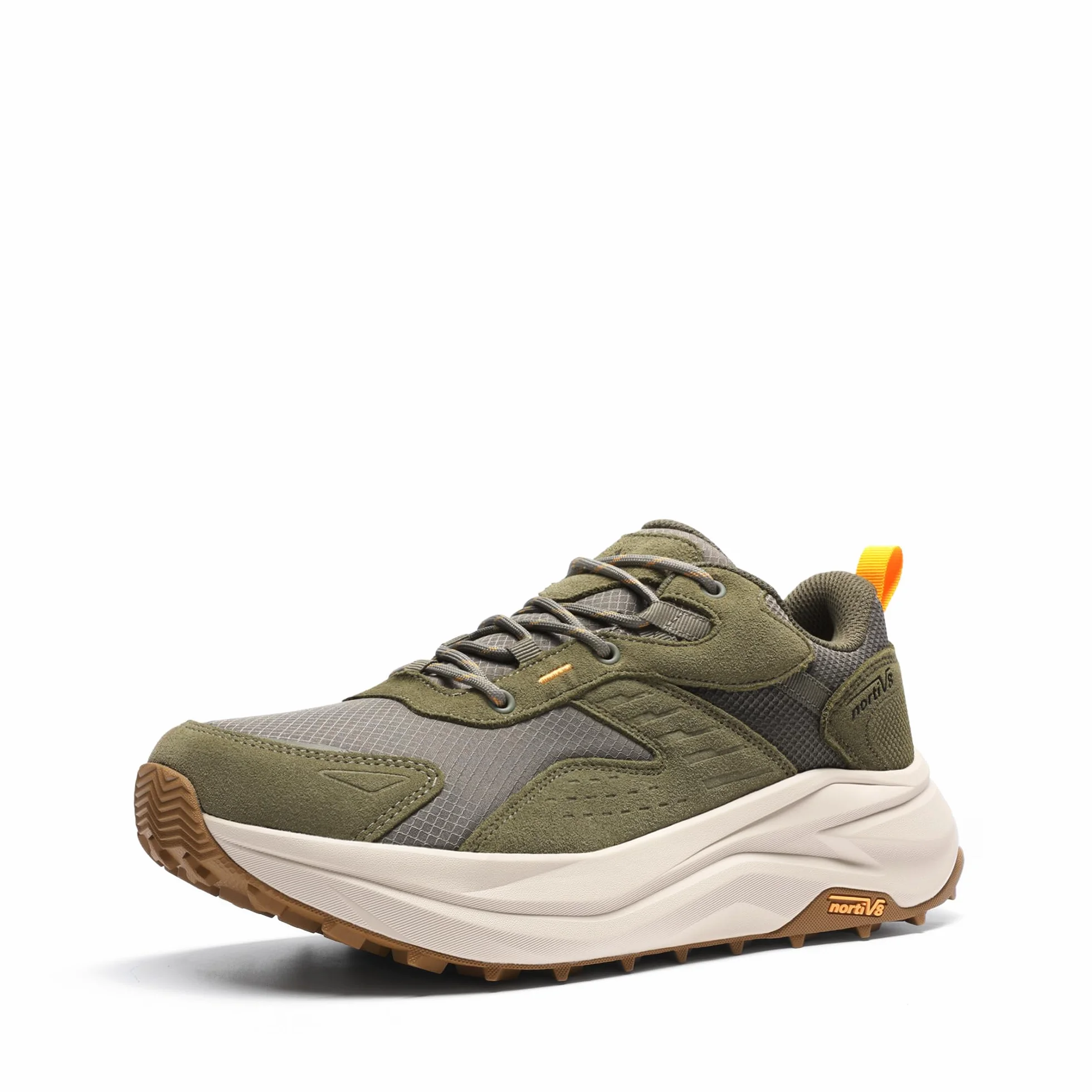 NORTIV 8 Botas Trekking Hombres Punta Ancha Impermeables Montaña Ligeros