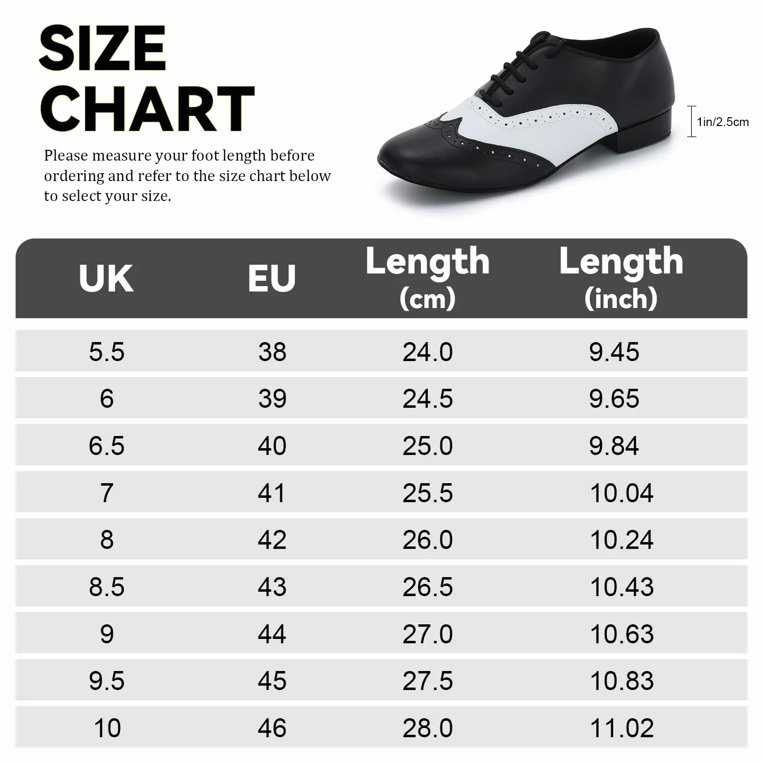 Zapatos de Baile para Hombre Cuero Sintético Salsa Latina Tango Práctica Negro
