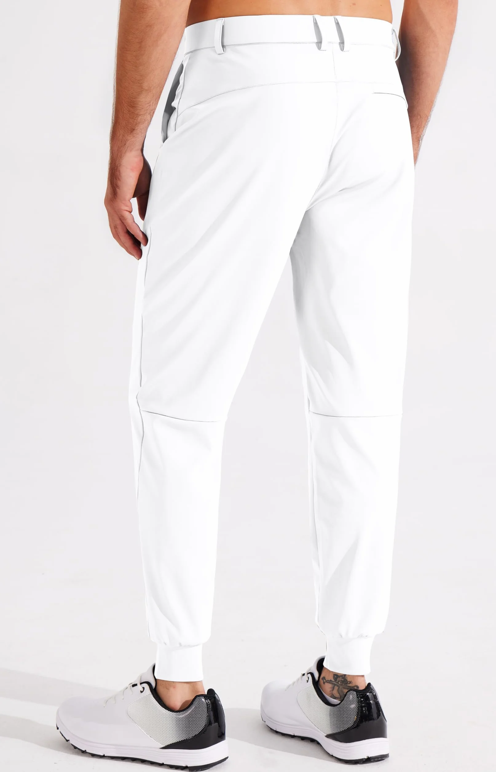 Libin Pantalón de Golf Hombre Jogging Elásticos 4 Direcciones Deportivos con Bolsillo