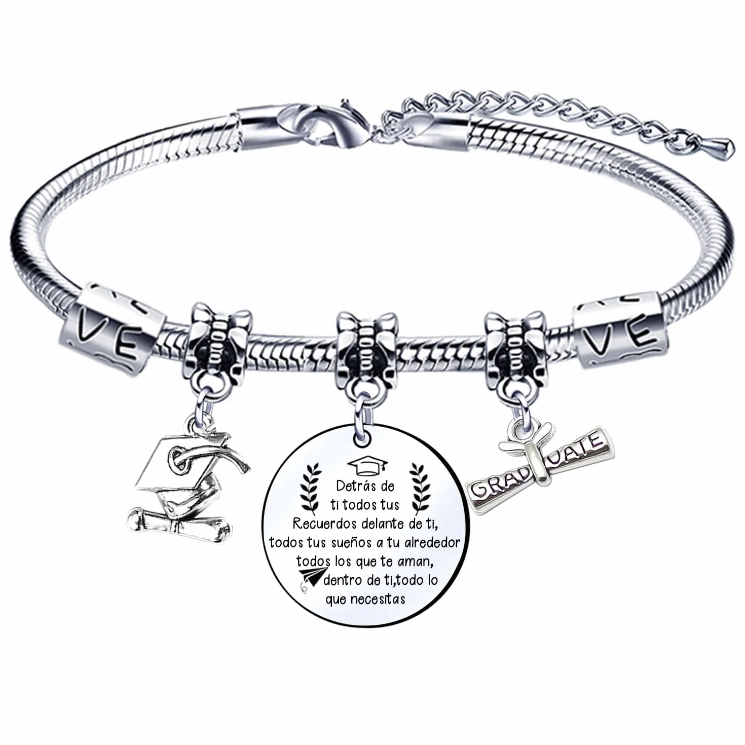 Pulsera de Graduación para Mujeres Regalos inspirados Graduados Recuerdo