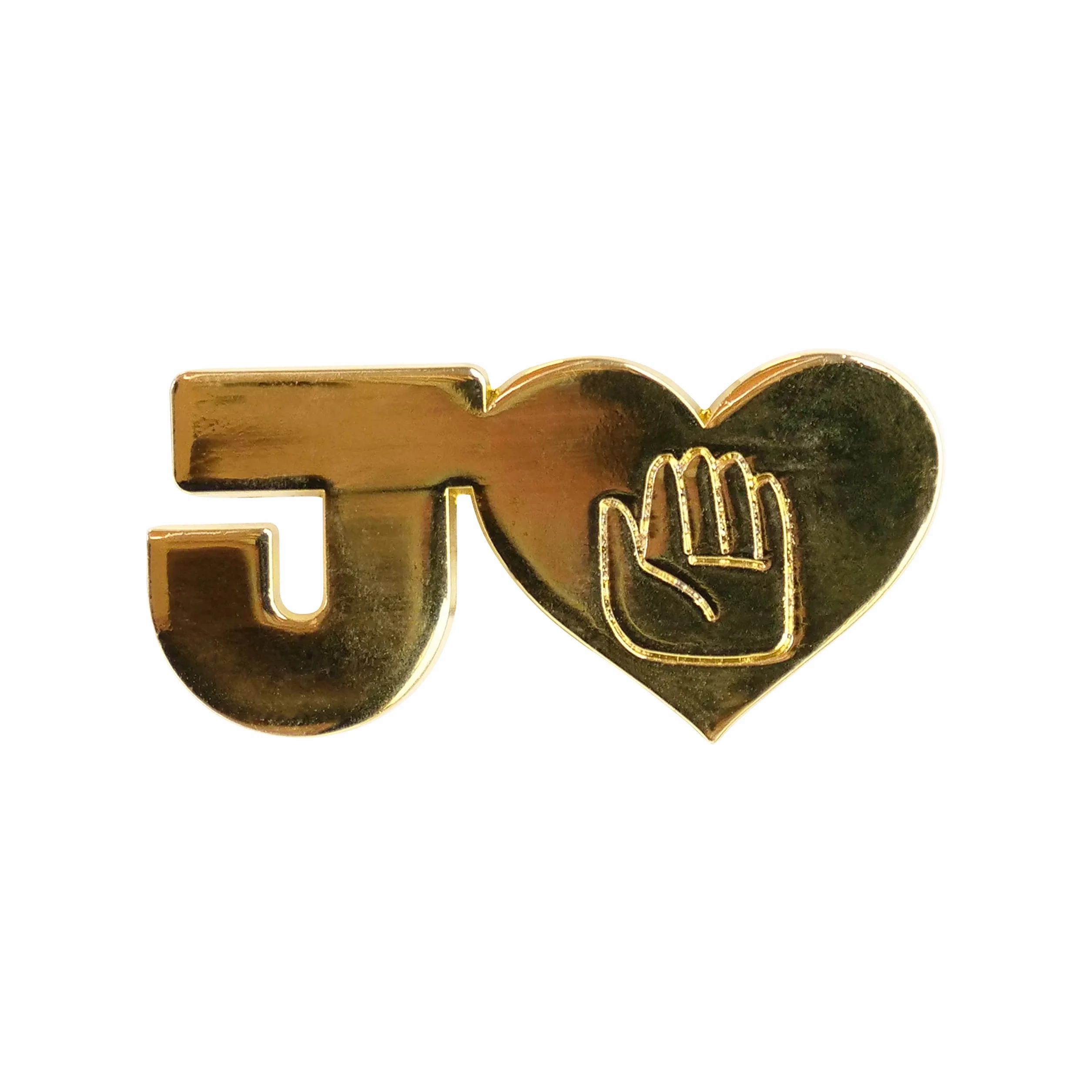 JoJo's Bizarre Adventure J Pin Badge