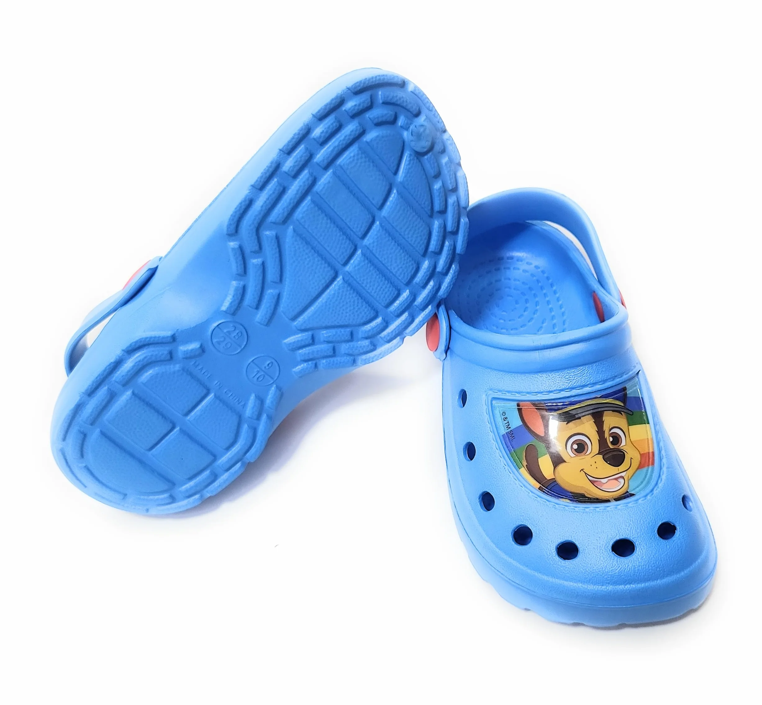 Zuecos Paw Patrol para Niños Patrulla Canina Playa Piscina