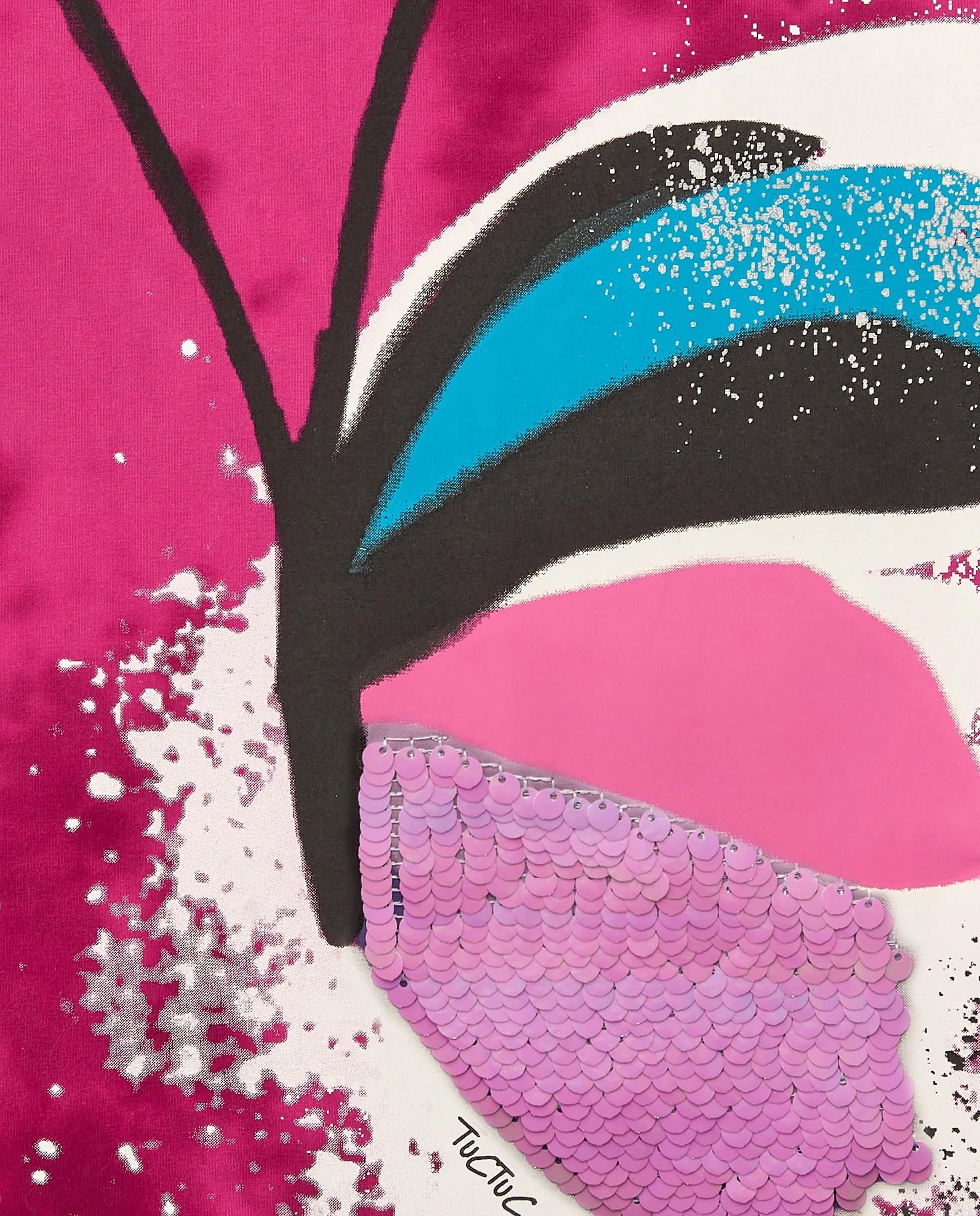 Tuc Tuc Sudadera Fucsia Estampado Mariposa Niña 4 años