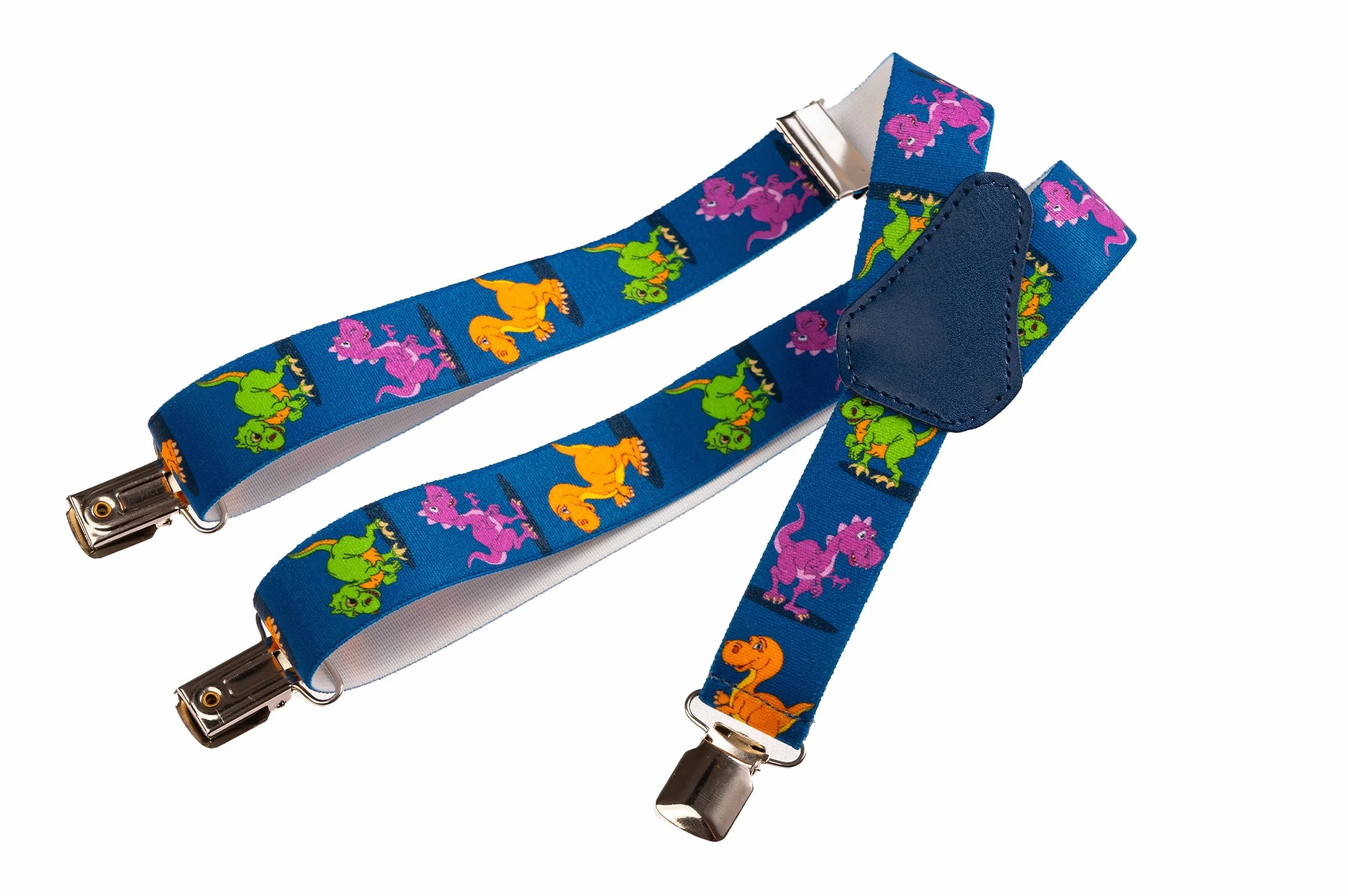 Tirantes de Tela Elastizada Infantiles Unisex Forma Y Dinosaurio 1-5 Años 2.5cm