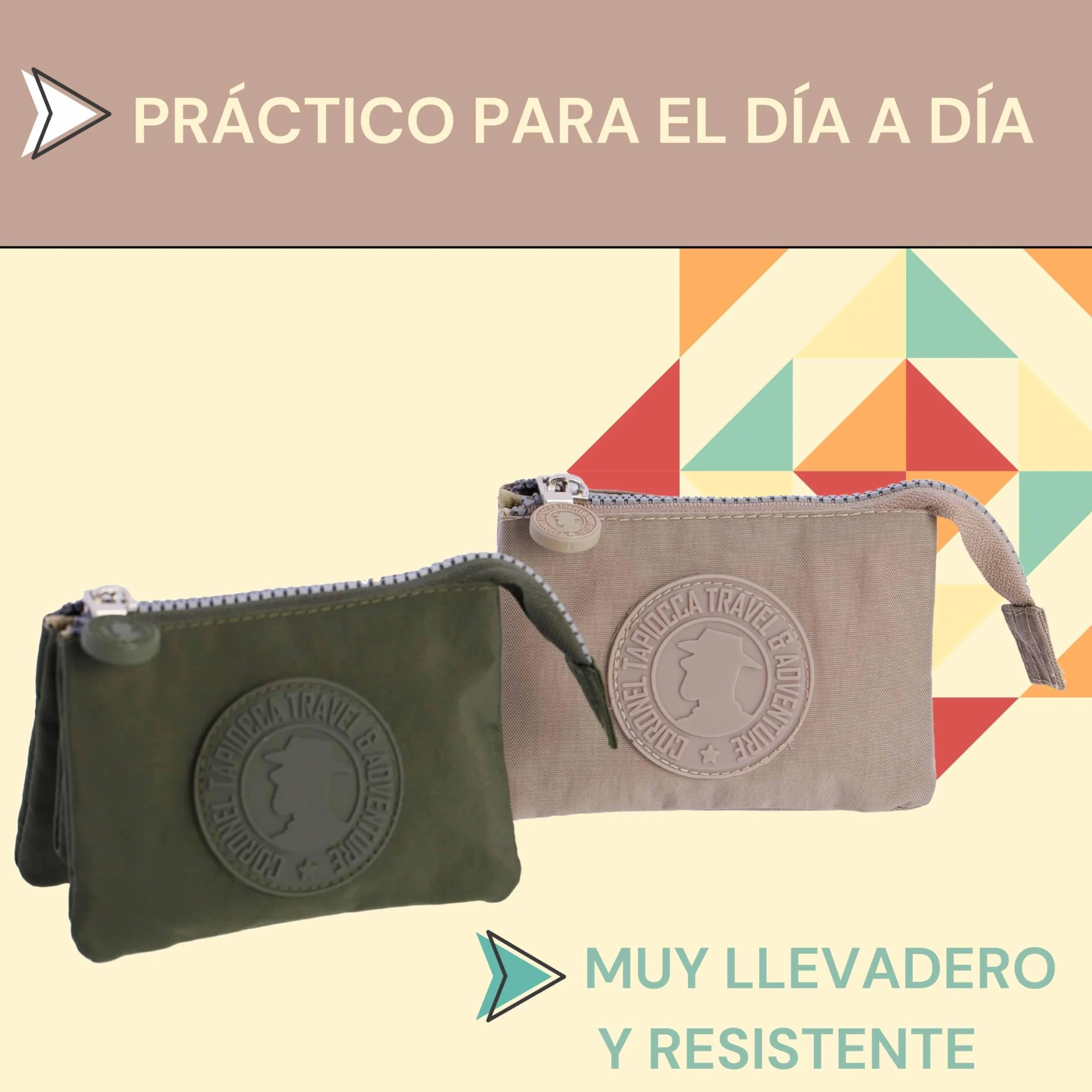 Coronel Tapioca Monedero Mujer Cartera con Tarjetero Albina
