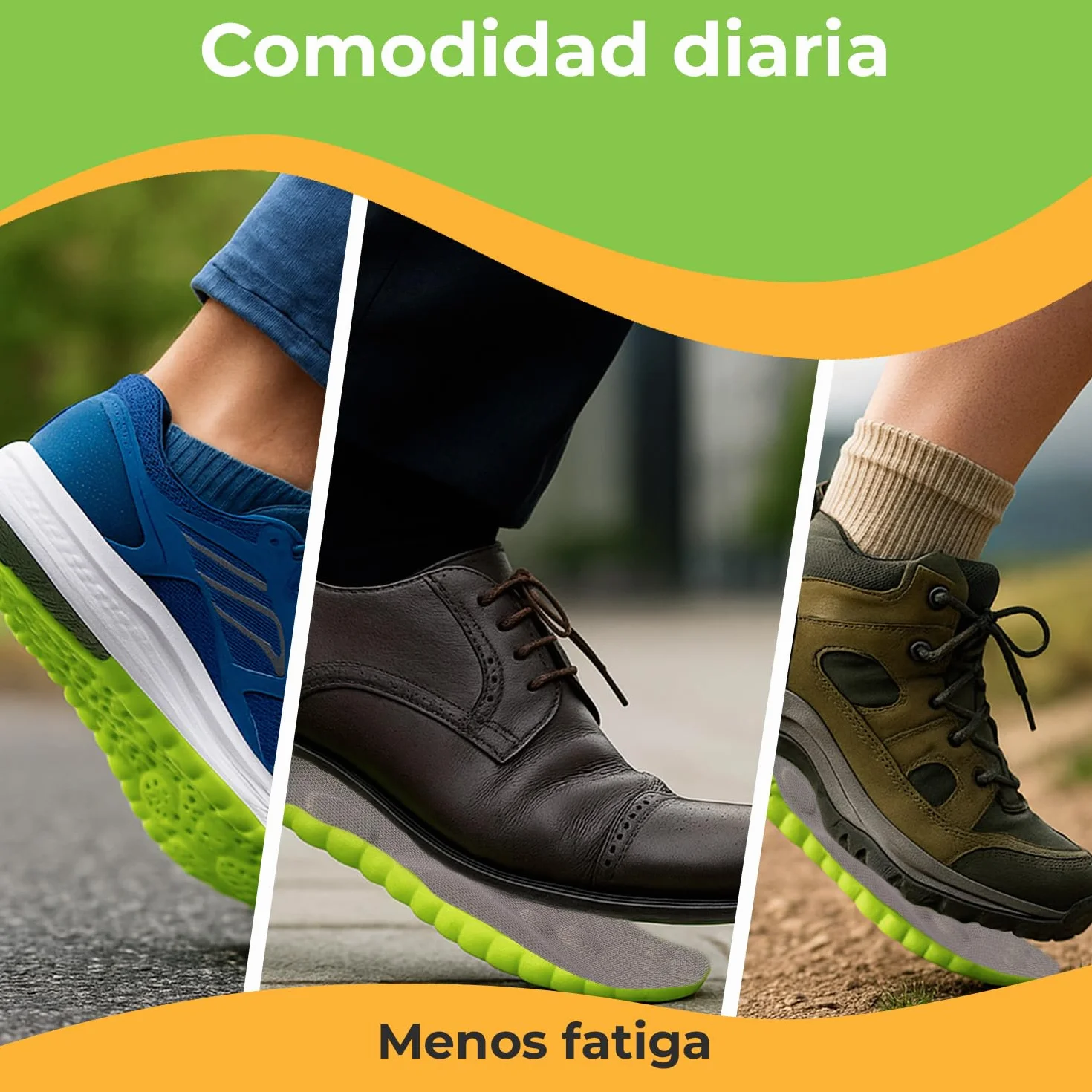 Slim Feet PRO Ortopédica Plantilla Nube Confort XXL 43-44 Amortiguadora Transpirable Antideslizante