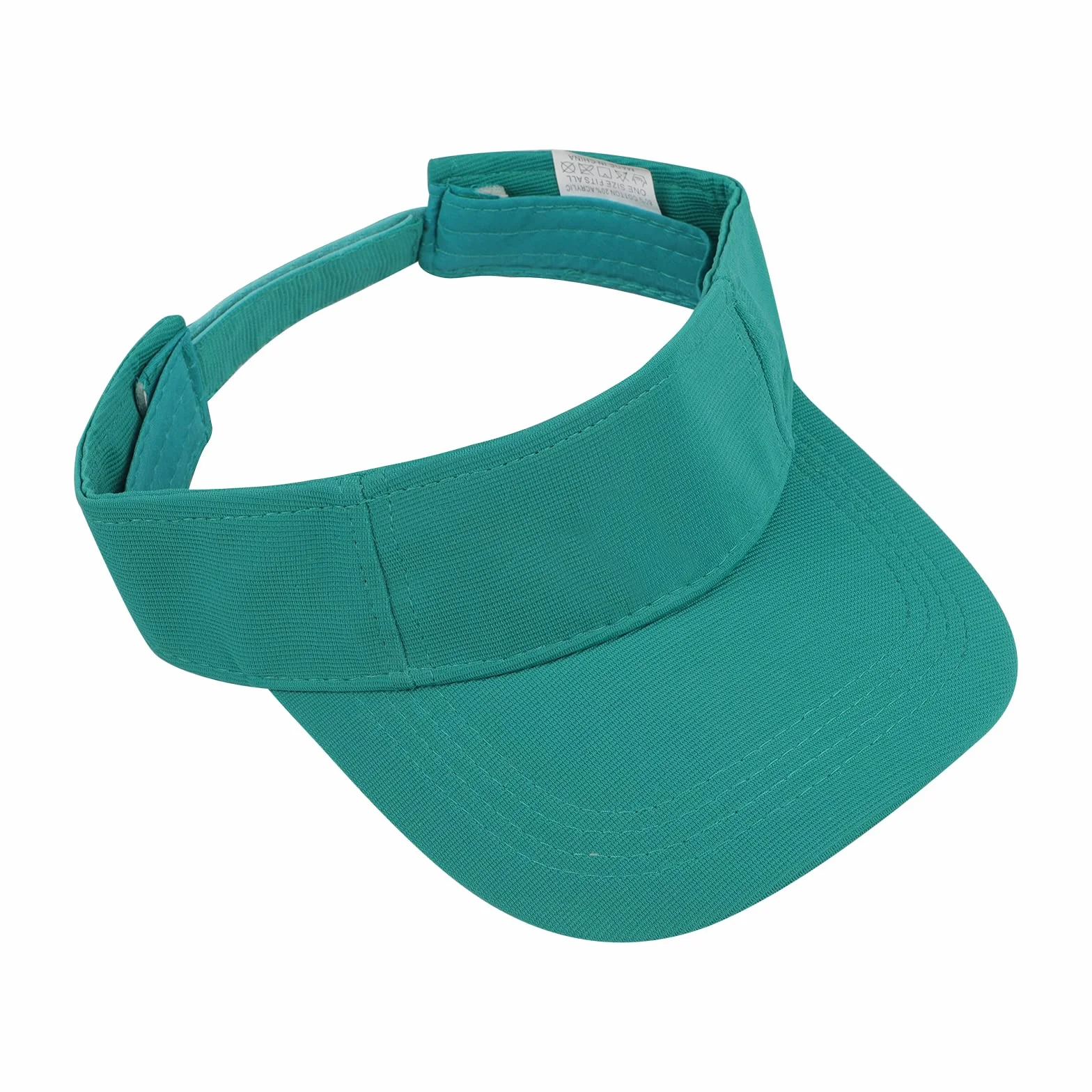 Gorra de visera para niños de algodón ajustable Azul Talla única