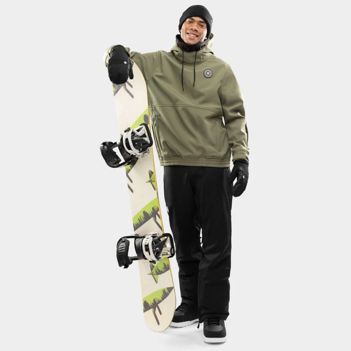 SIROKO Chaqueta Esquí Nieve W1 Hombre Impermeable Térmica