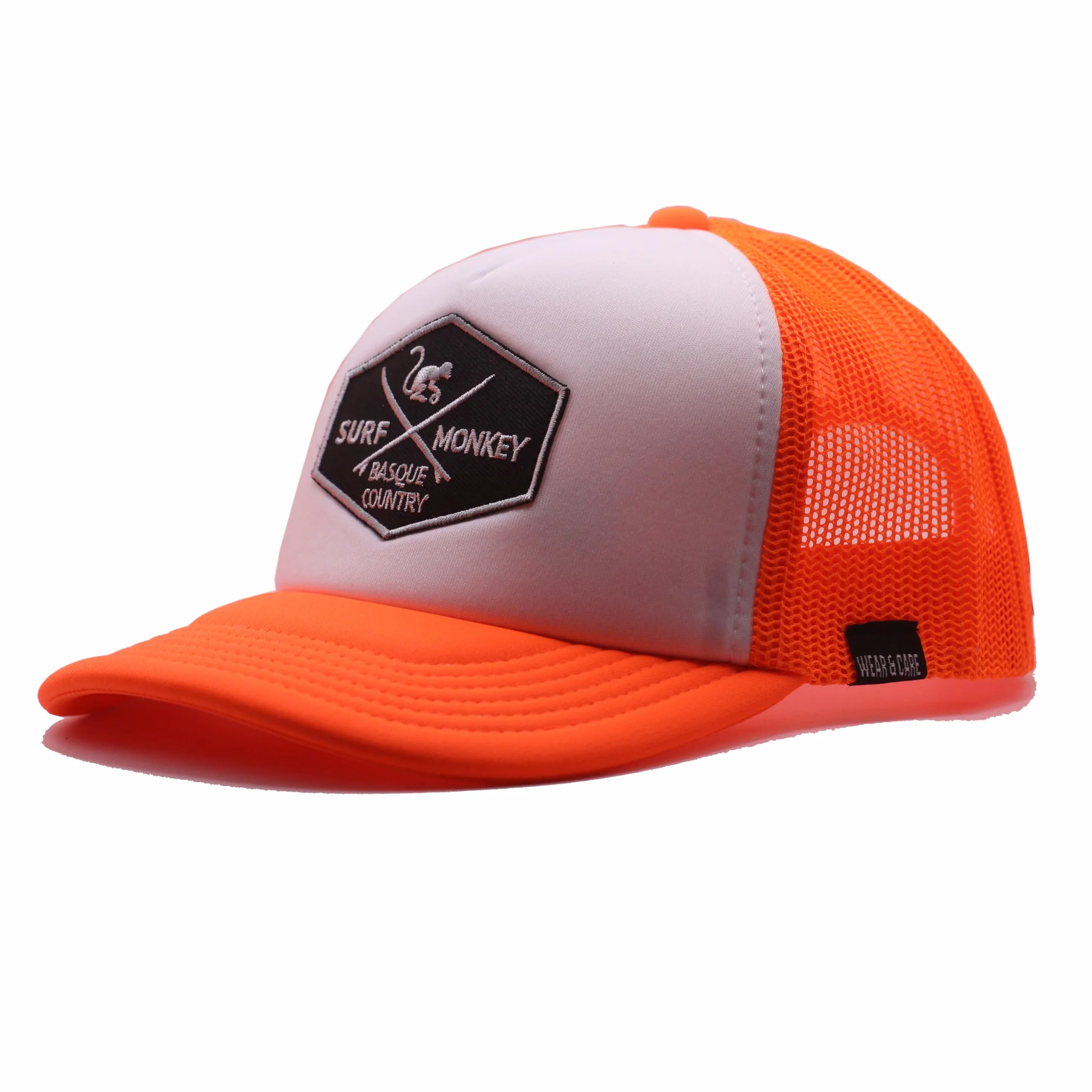 Surf Monkey Gorra Trucker Acolchada con Rejilla para Niño/Niña 6-12 años