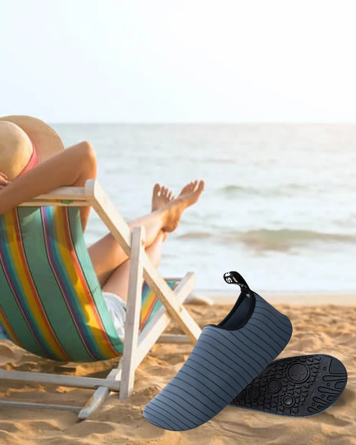 Zapatos Acuáticos Surf Buceo Natación Descalzos Secado Rápido Playa Hombres Mujeres