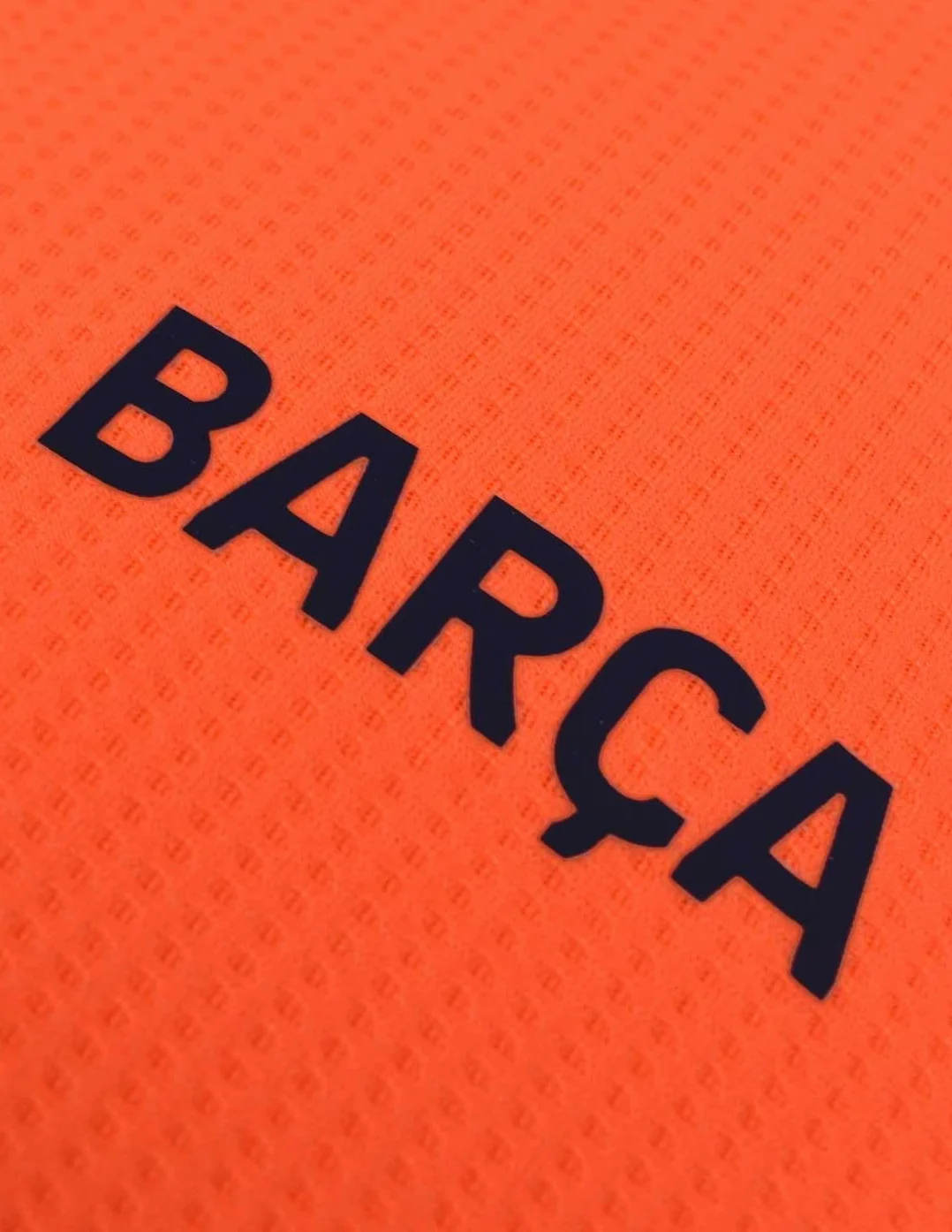 FC Barcelona Camiseta y Pantalón Unisex Niños 10 Años Naranja Tercera Equipación 25/26 Réplica Oficial Lamine Yamal Poliéster