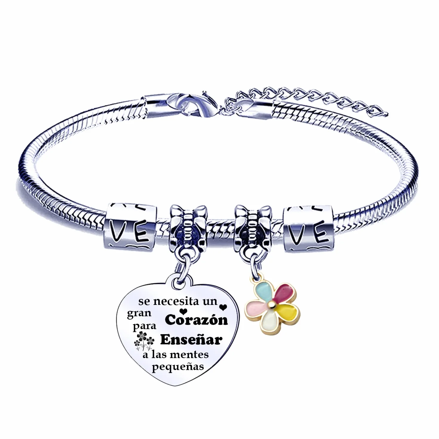 Pulsera Maestro Profesora Regalo Graduación Cumpleaños