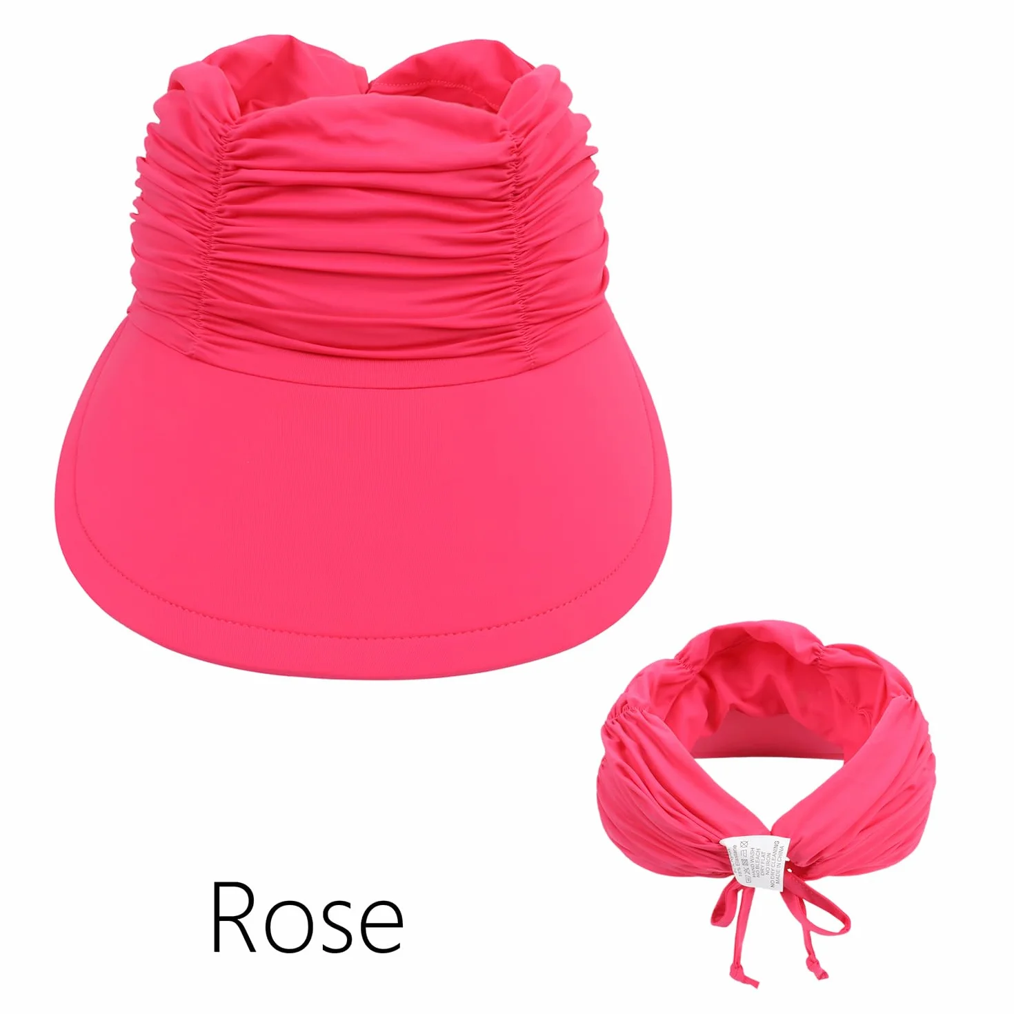 YAMEE Gorra de Sol para Niña Transpirable Protección UV Borde Ancho Ajustable