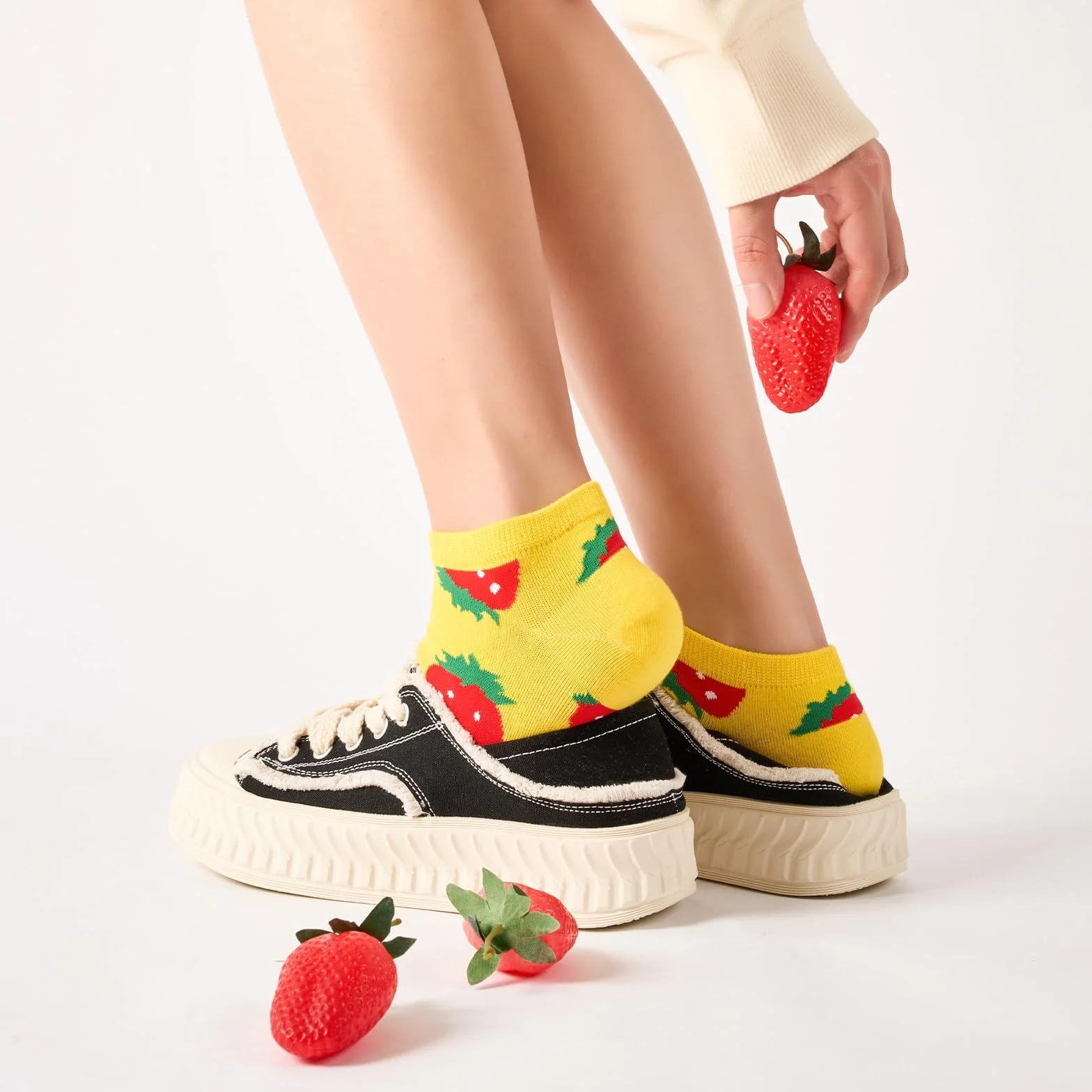 Calcetines Divertidos para Mujeres, 8 Pares Algodón Tobillo, Regalos Únicos