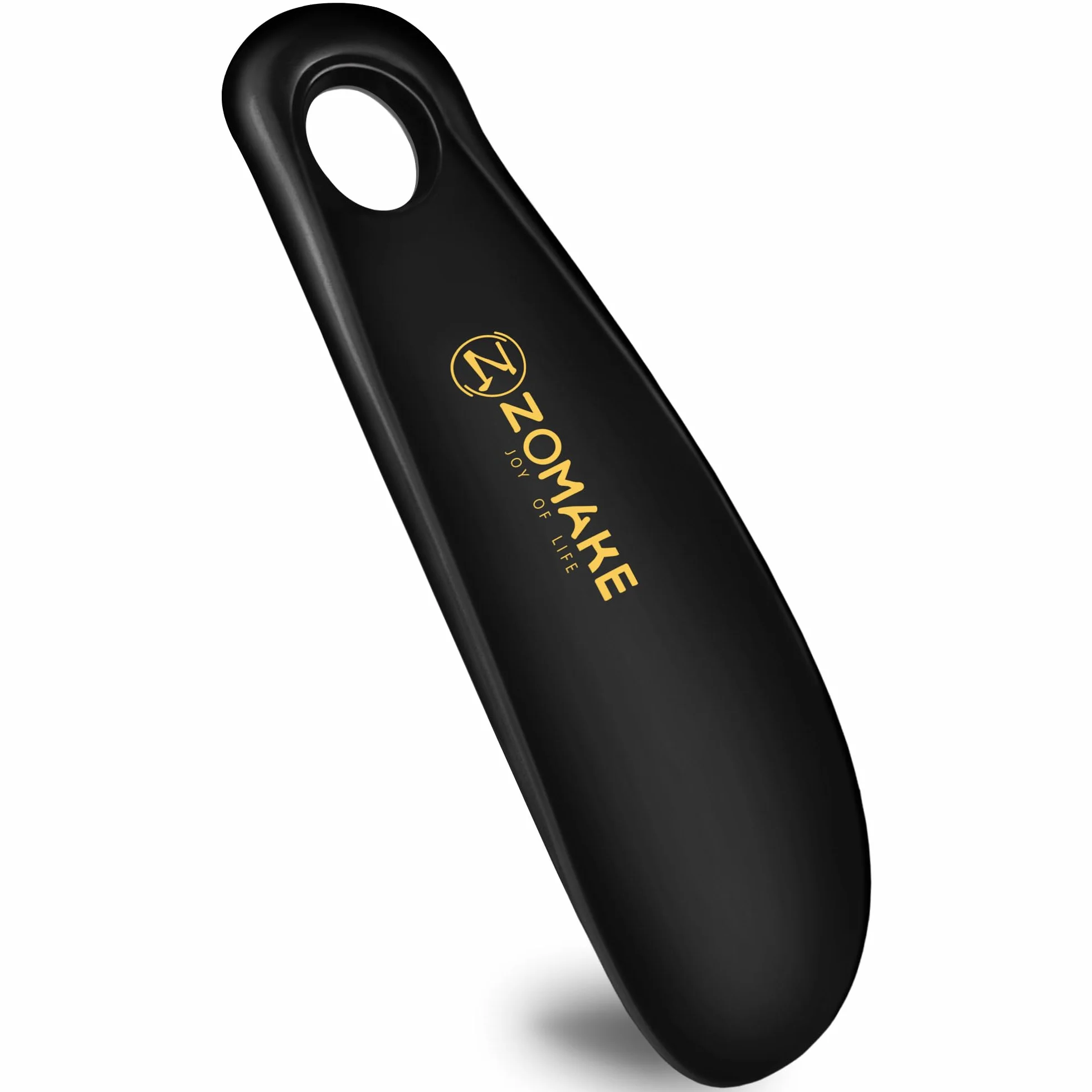 ZOMAKE Calzador de Zapatos 18.5cm Plastico con Colgante Agujero para Personas Mayores