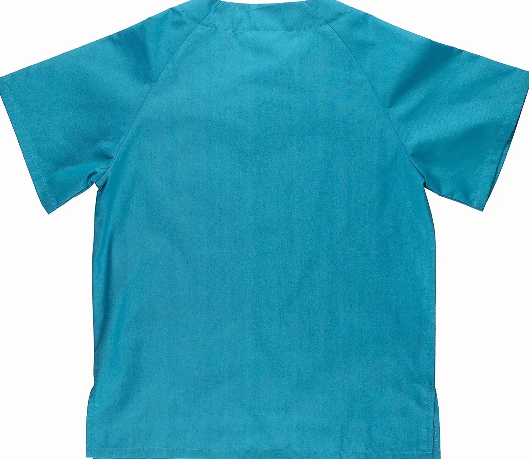 WORKTEAM Conjunto Sanitario Casaca y Pantalón Multibolsillos Cuello Pico Cintura Ajustable
