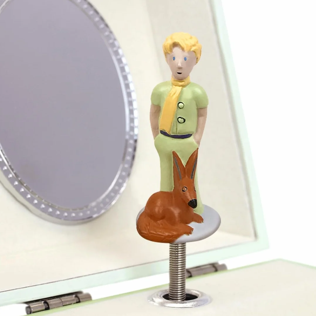 Trousselier Joyero Musical El Principito Saint Exupéry Caja Tesoros Verde Fosforescente Música La Valse d'Amélie Poulain