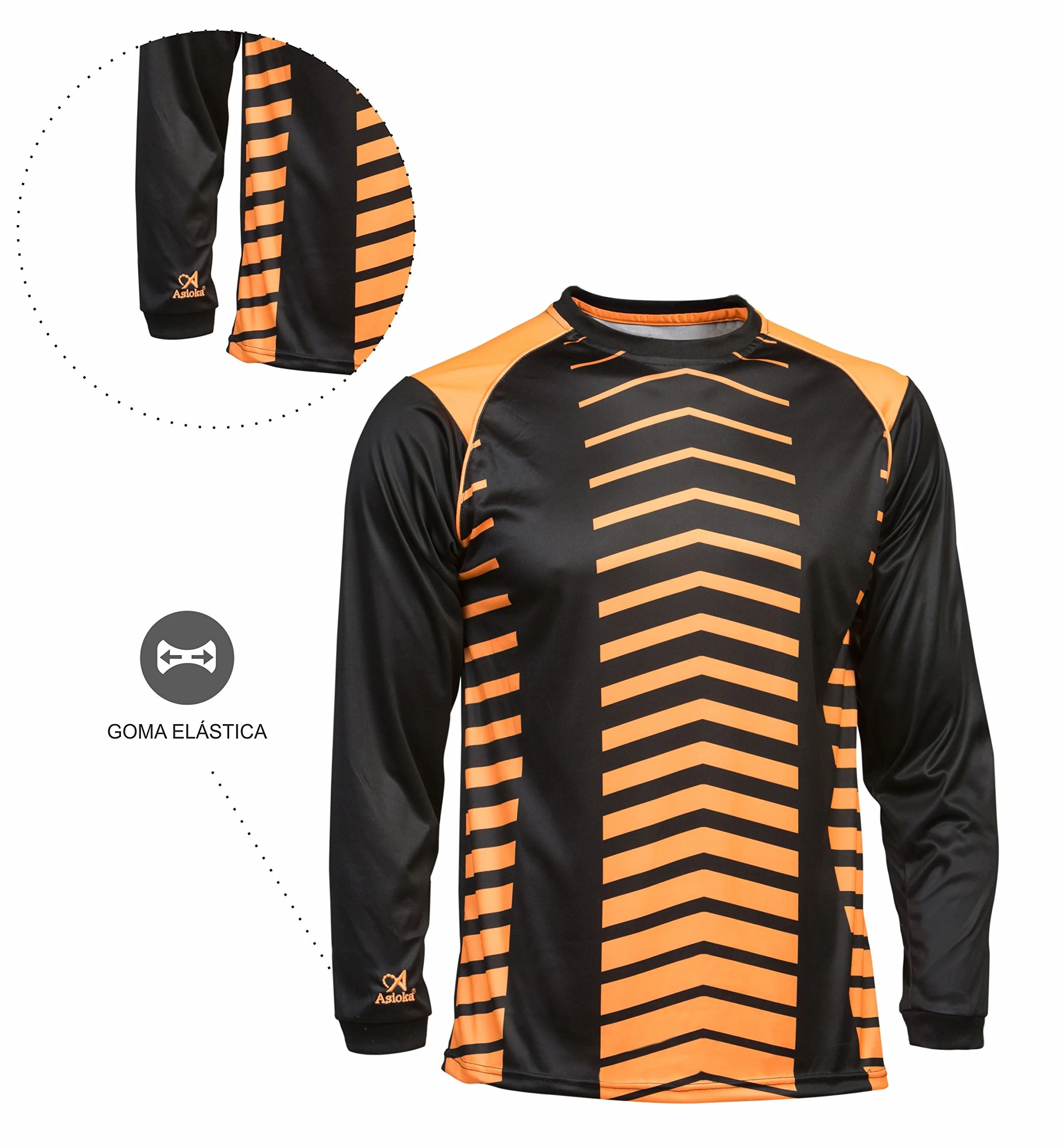 Asioka 156/17 Camiseta de Portero Mangas Largas Unisex Adulto