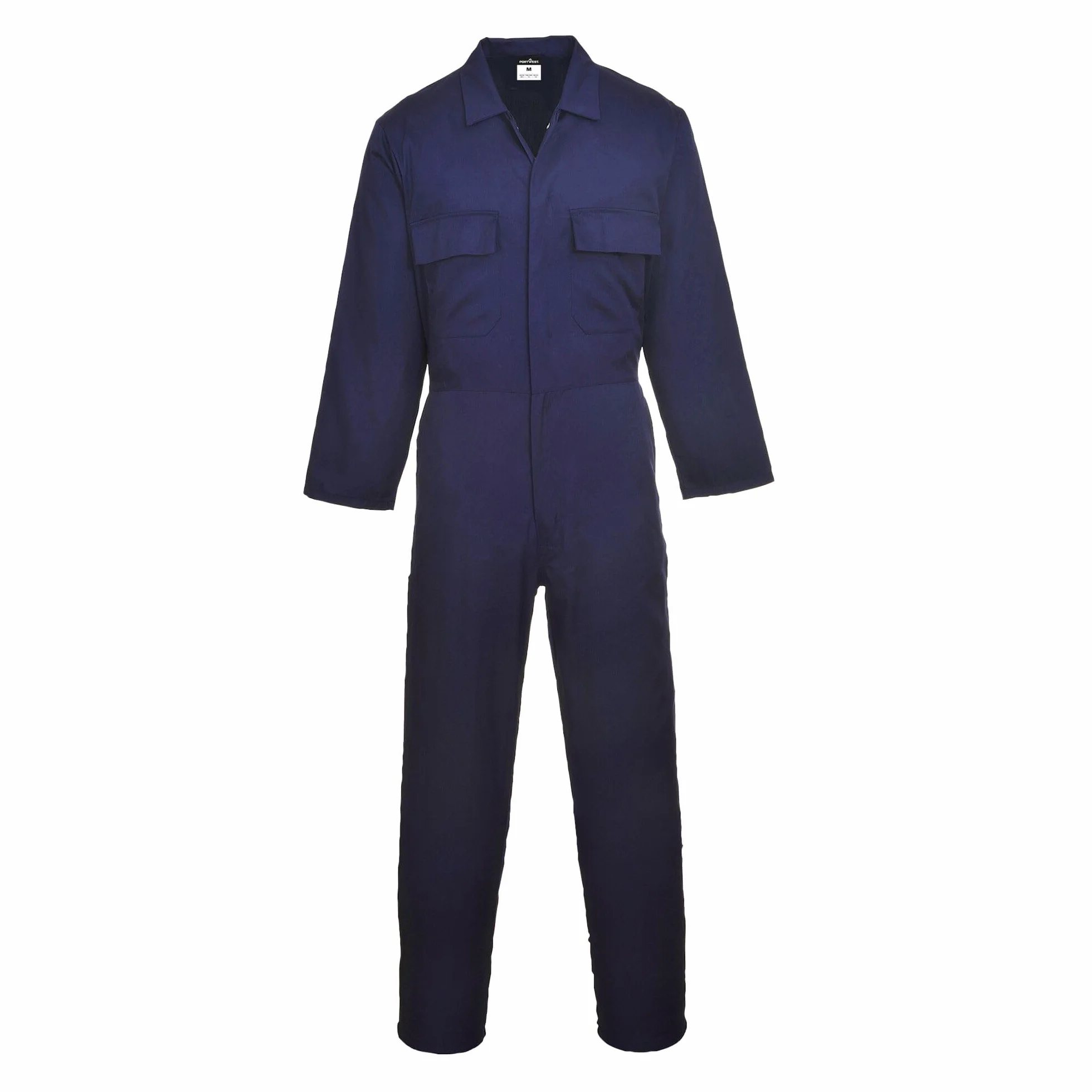 Portwest Euro Workwear Mono De Polialgodón Para Hombre Azul Marino M
