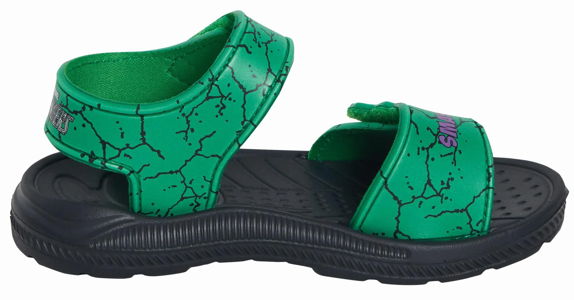Marvel Incredible Hulk Sandals Boys Summer Sliders EVA Beach Shoes