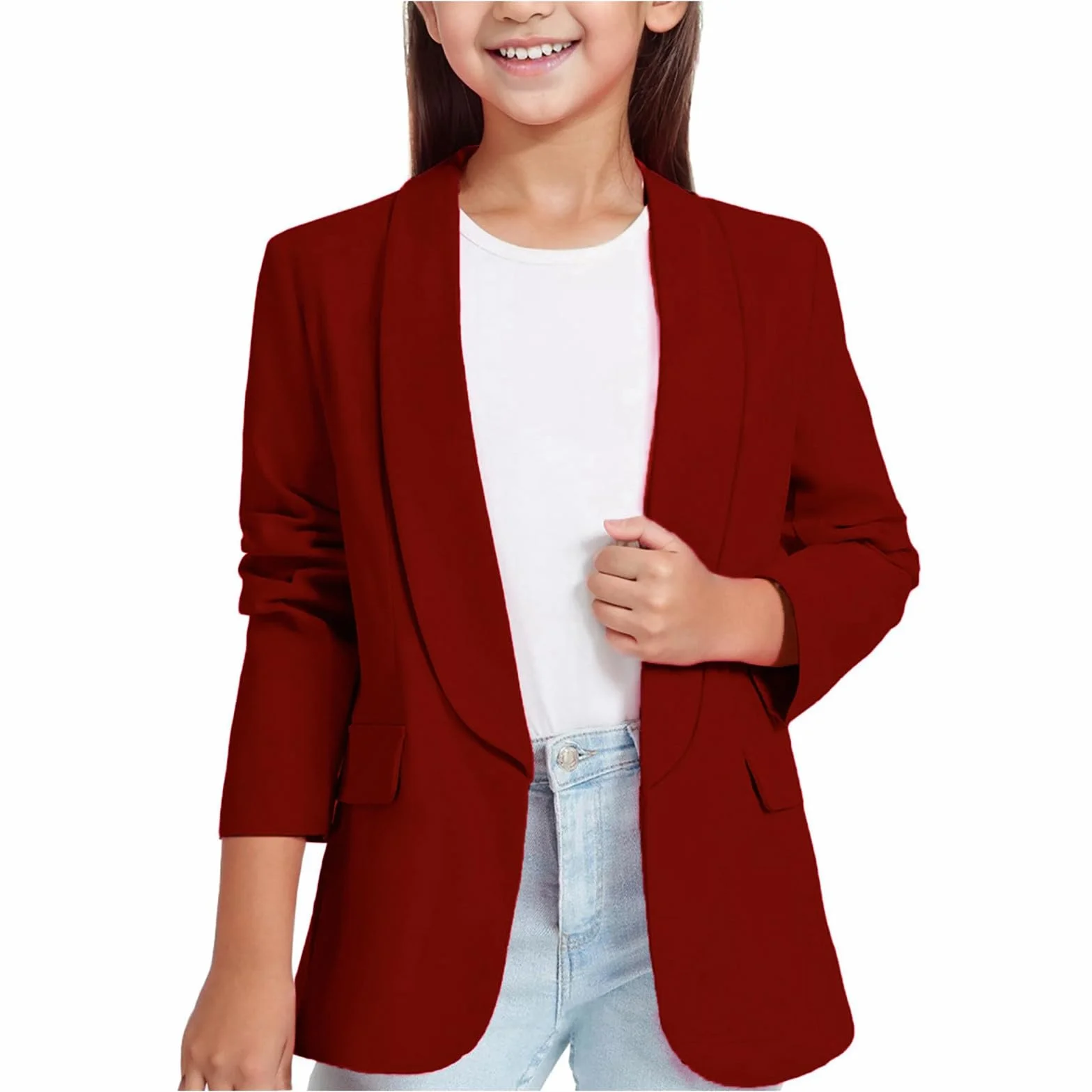 Traje Chaqueta Formal para Niños con Bolsillo Interior