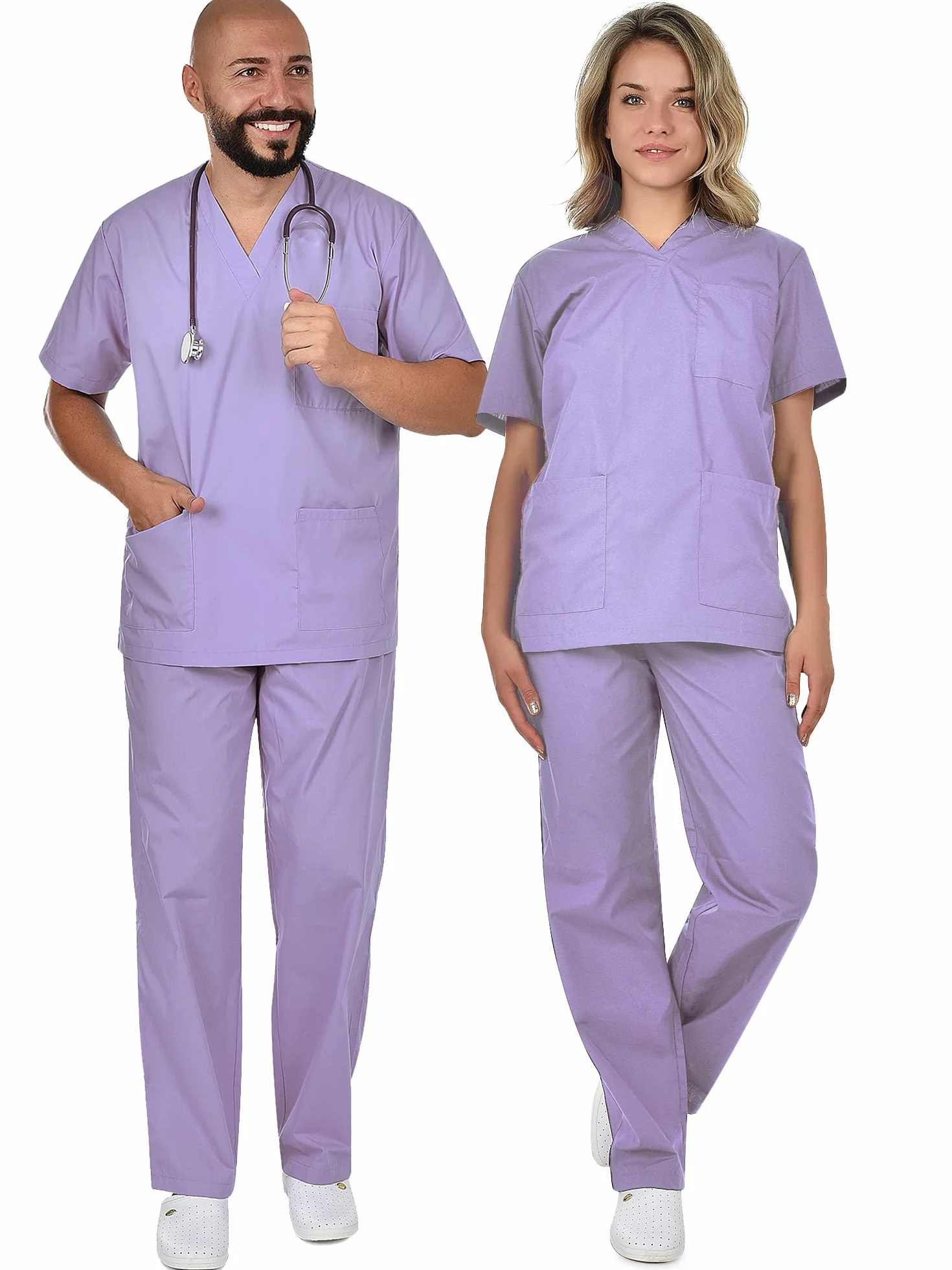 B-well CESARE Uniforme Sanitario Mujer Casaca y Pantalón Enfermera