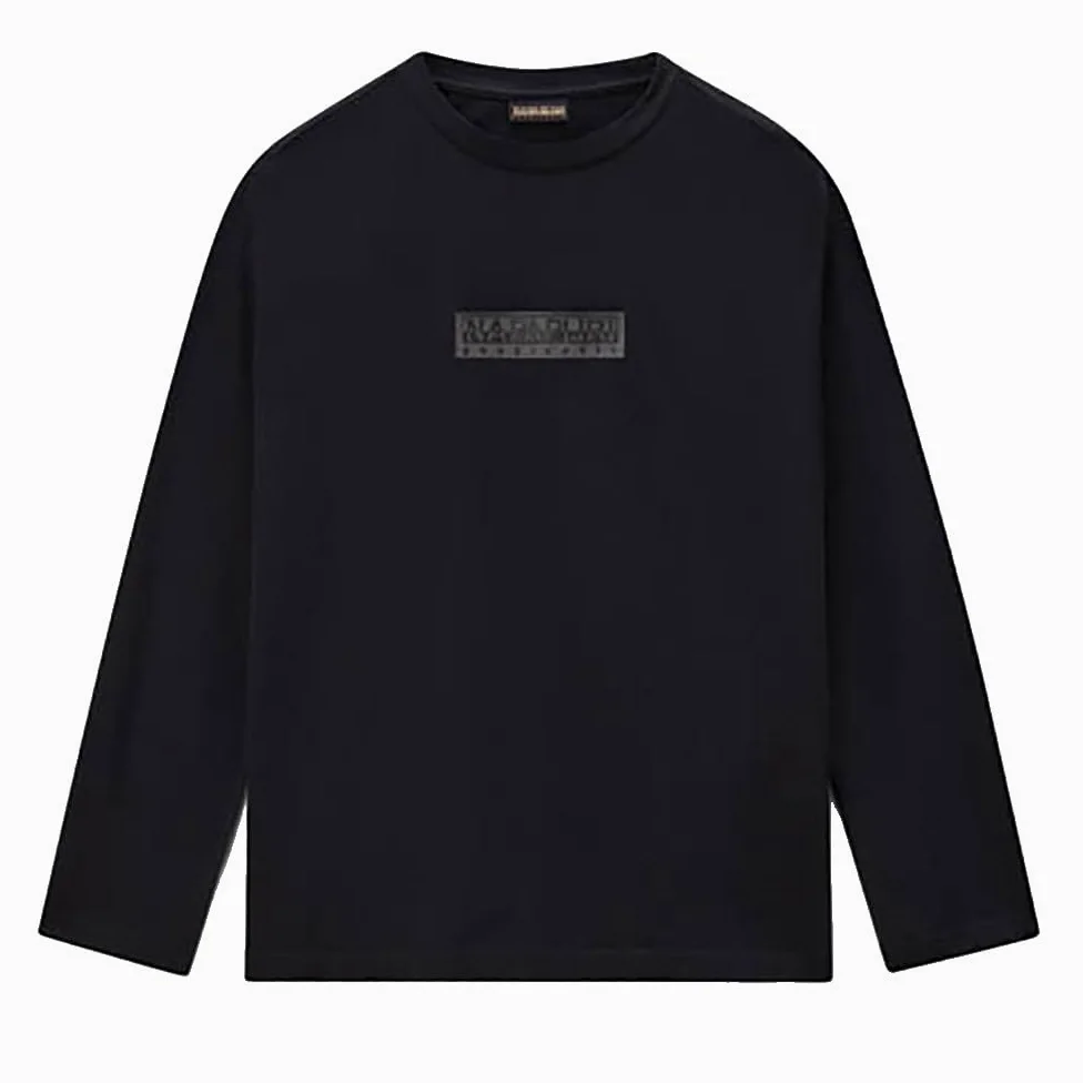 Napapijri New Box Logo Long Sleeve T-Shirt 8 Years