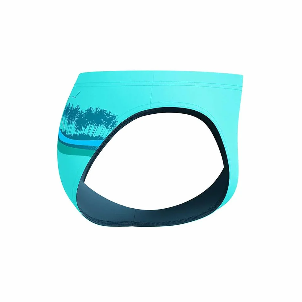 Speedo Bañador Tipo Slip Estampado 5 cm Calzoncillos Natación Hombre Pack 1