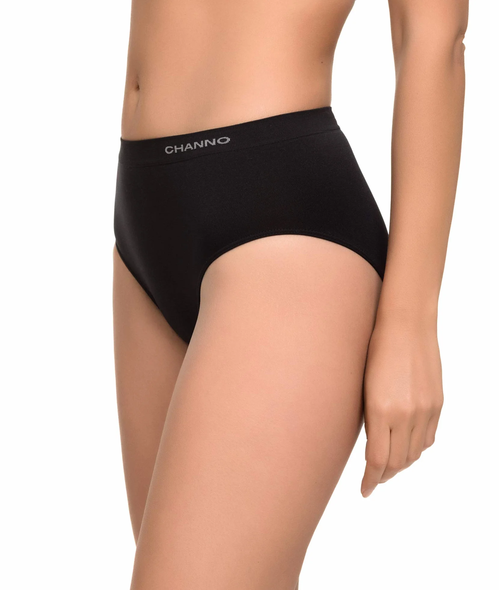 Channo Bragas de Algodón y Bambú para Mujer, Talle Alto, Sin Costuras