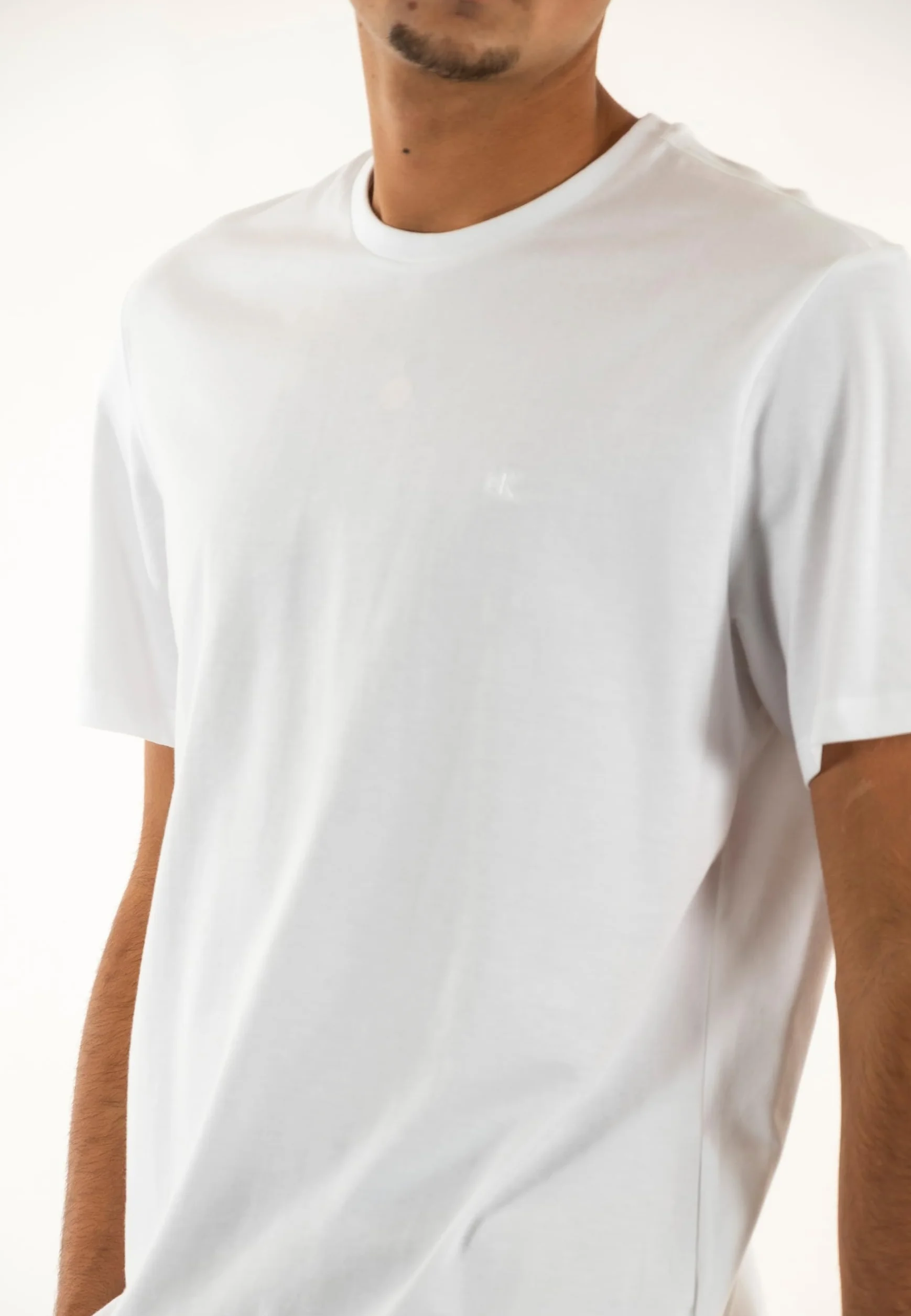 Calvin Klein Classic Monogram Camiseta Manga Corta Hombre Cuello Redondo
