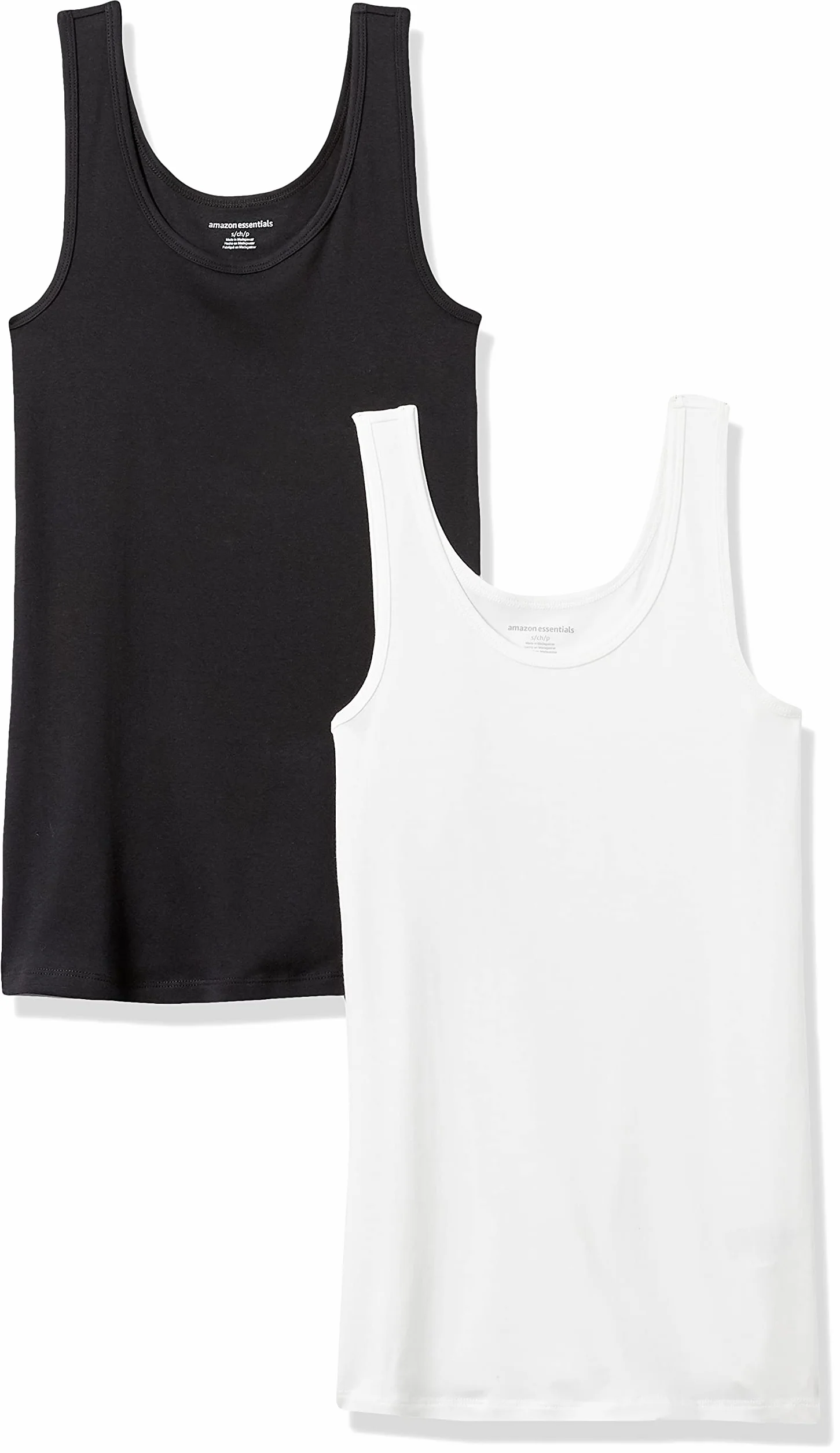 Amazon Essentials Camiseta de Tirantes Ajuste Entallado Mujer